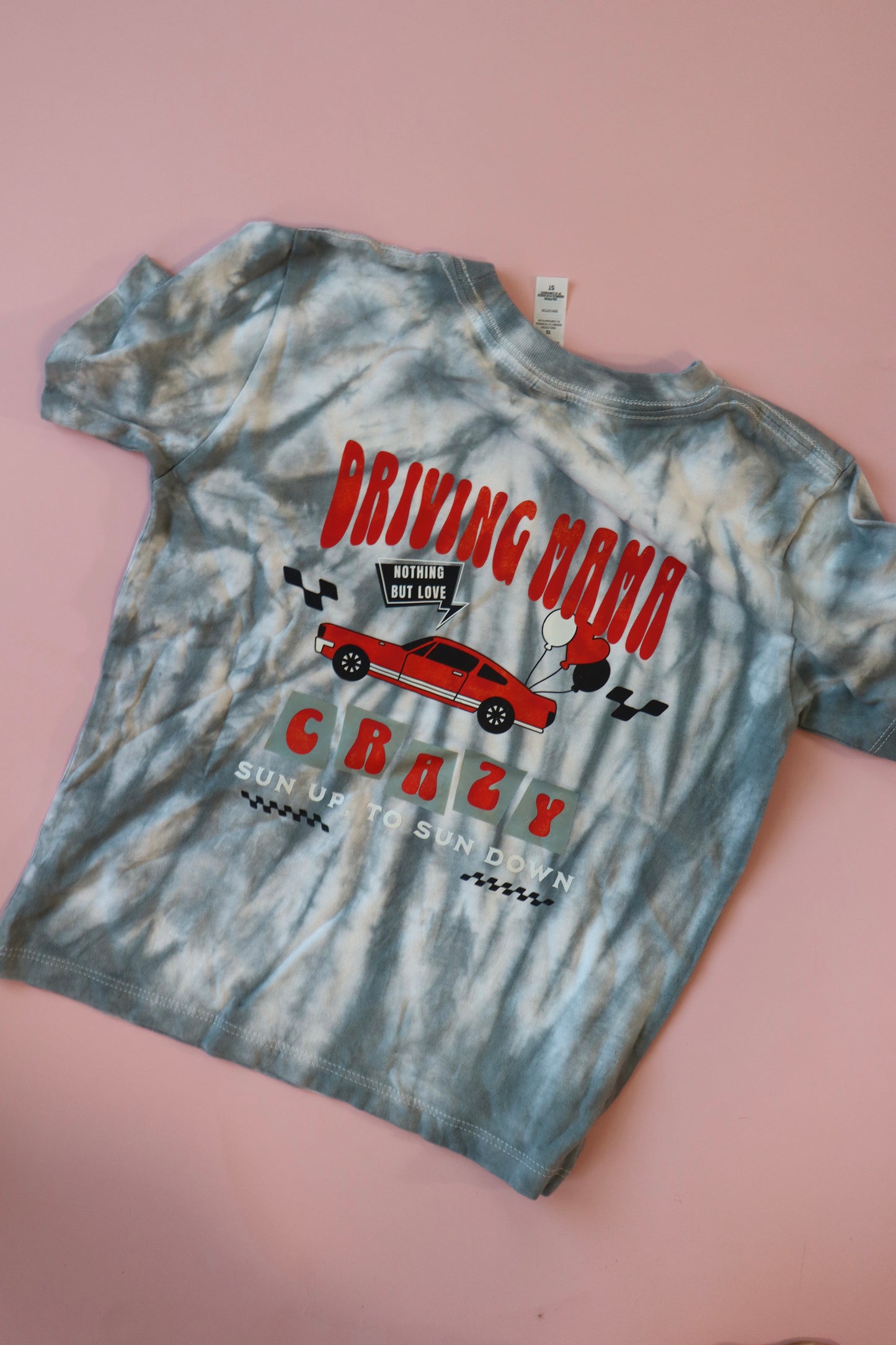 SIZE 5T DRIVING MAMA CRAZY TEE