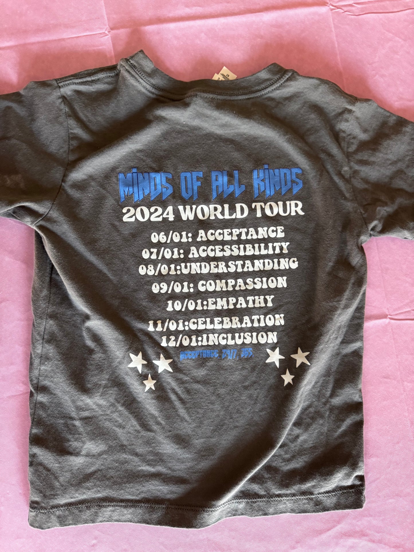 5T 2024 world tour tee