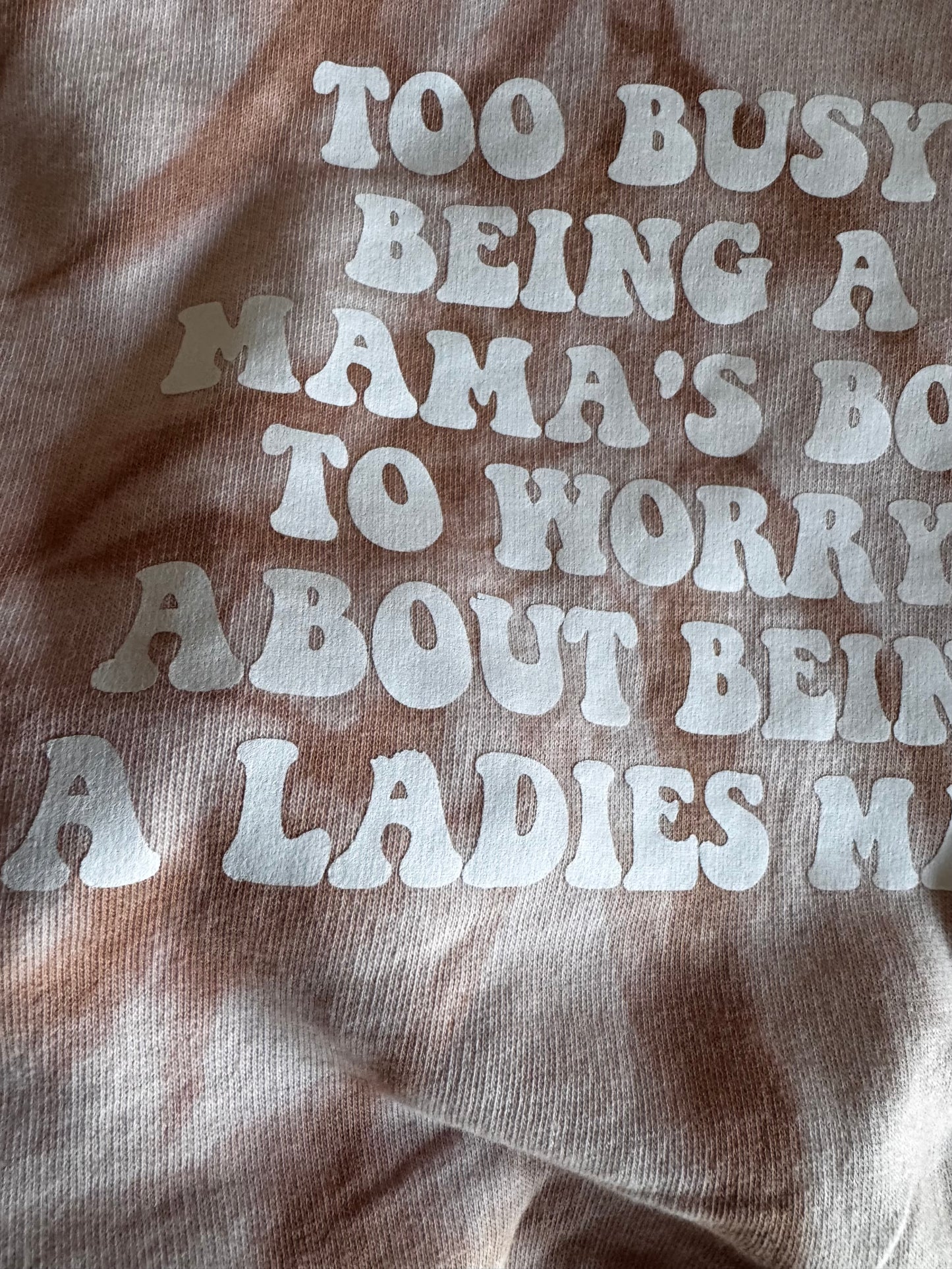 SZ 2T **flawed** mamas boy crew