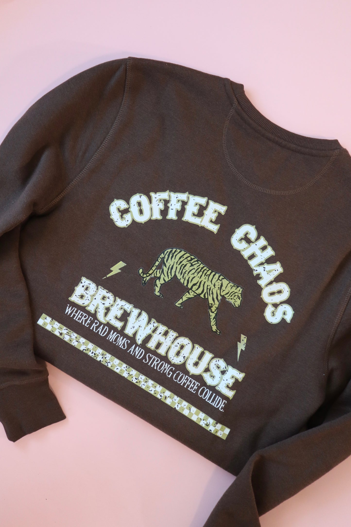 XS coffee crew (runs like a size small)