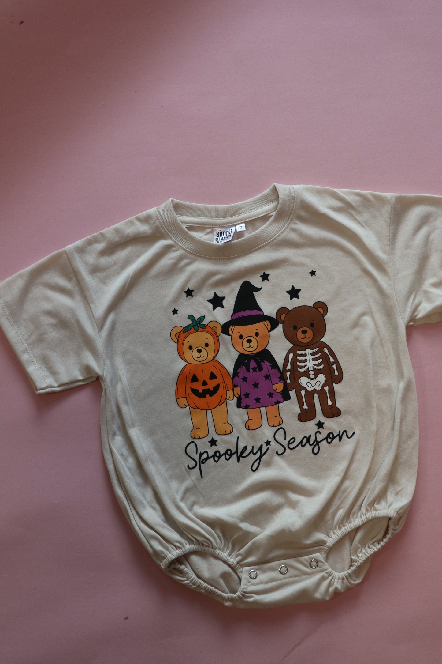 SIZE 2T BEAR ROMPER