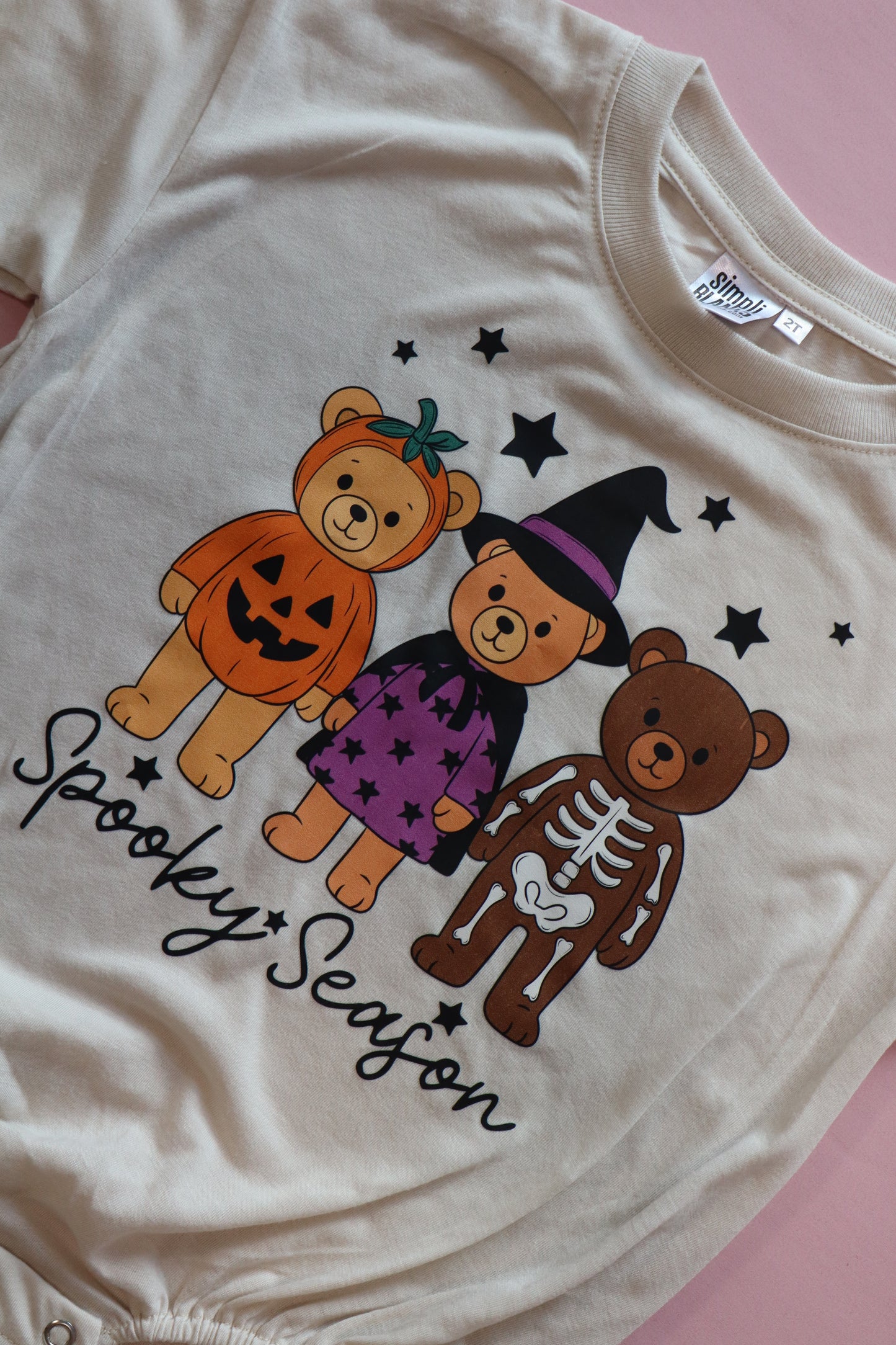 SIZE 2T BEAR ROMPER