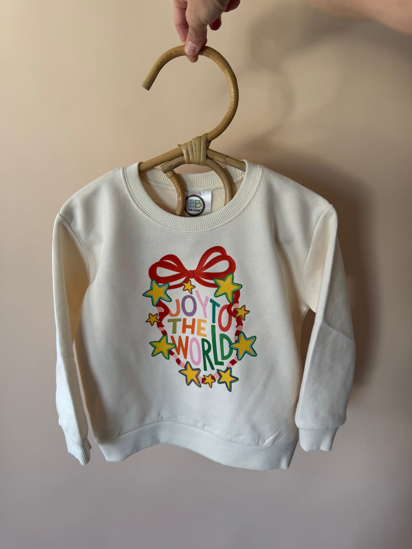 Toddler/Youth Joy to the World Crewneck
