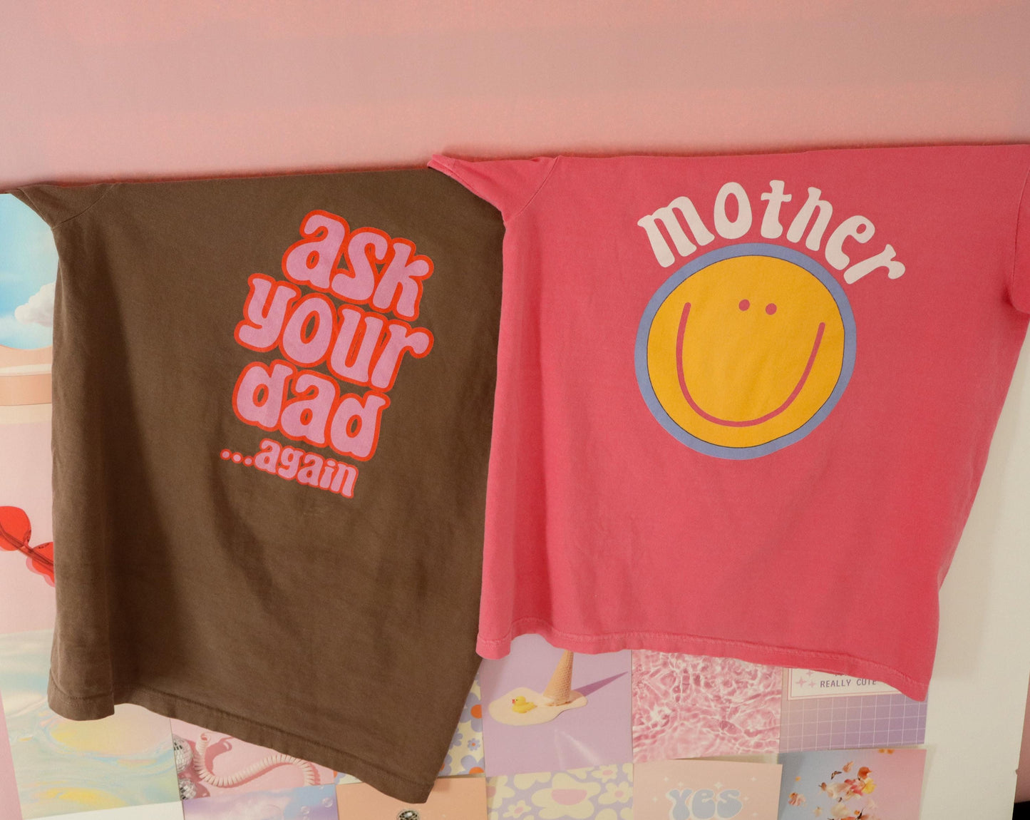 Ask Your Dad Shirt, Comfort ColorsĀ® Funny Mom Shirt | Mother's Day Gift for Mom | Retro Mom T-Shirt | Espresso Comfort Colors Tee