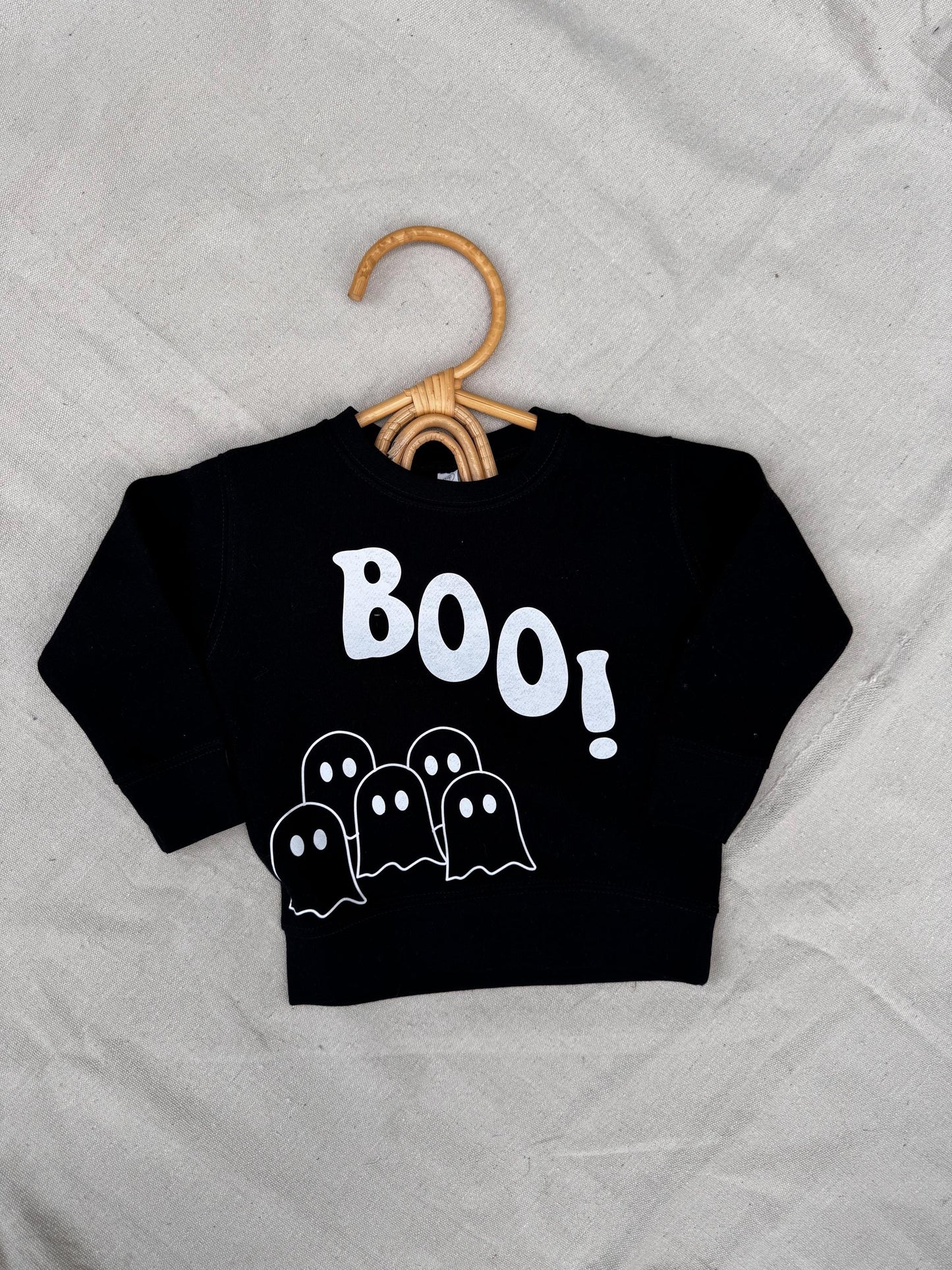 Family BOO ghost shirt set, spooky season matching outfit idea