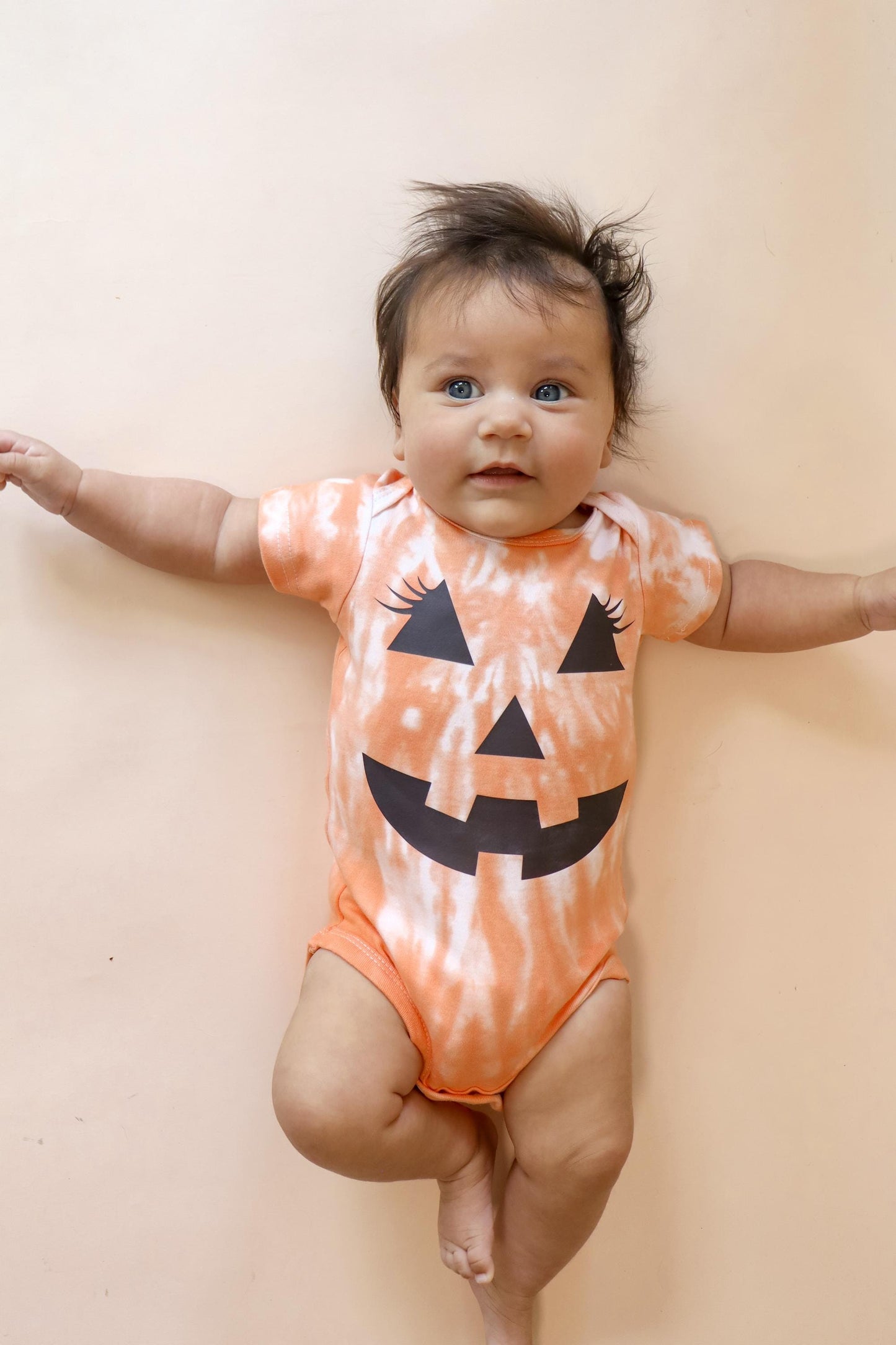 Jack-o-Lantern Halloween Shirts | Matching Family Tie-Dye Tees | Kids & Adult Pumpkin Shirt
