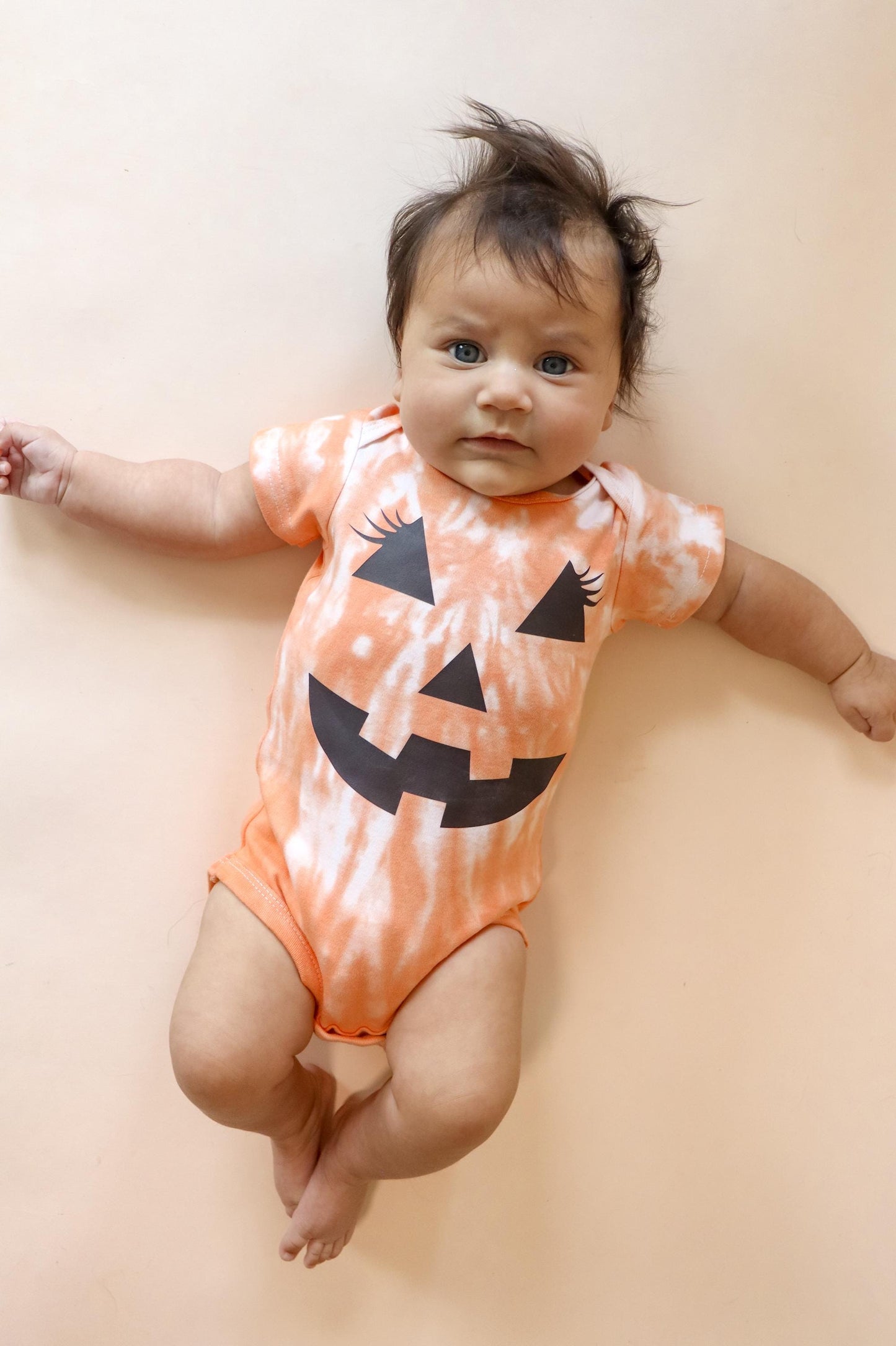 Jack-o-Lantern Halloween Shirts | Matching Family Tie-Dye Tees | Kids & Adult Pumpkin Shirt