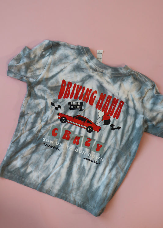 SIZE 5T DRIVING MAMA CRAZY TEE