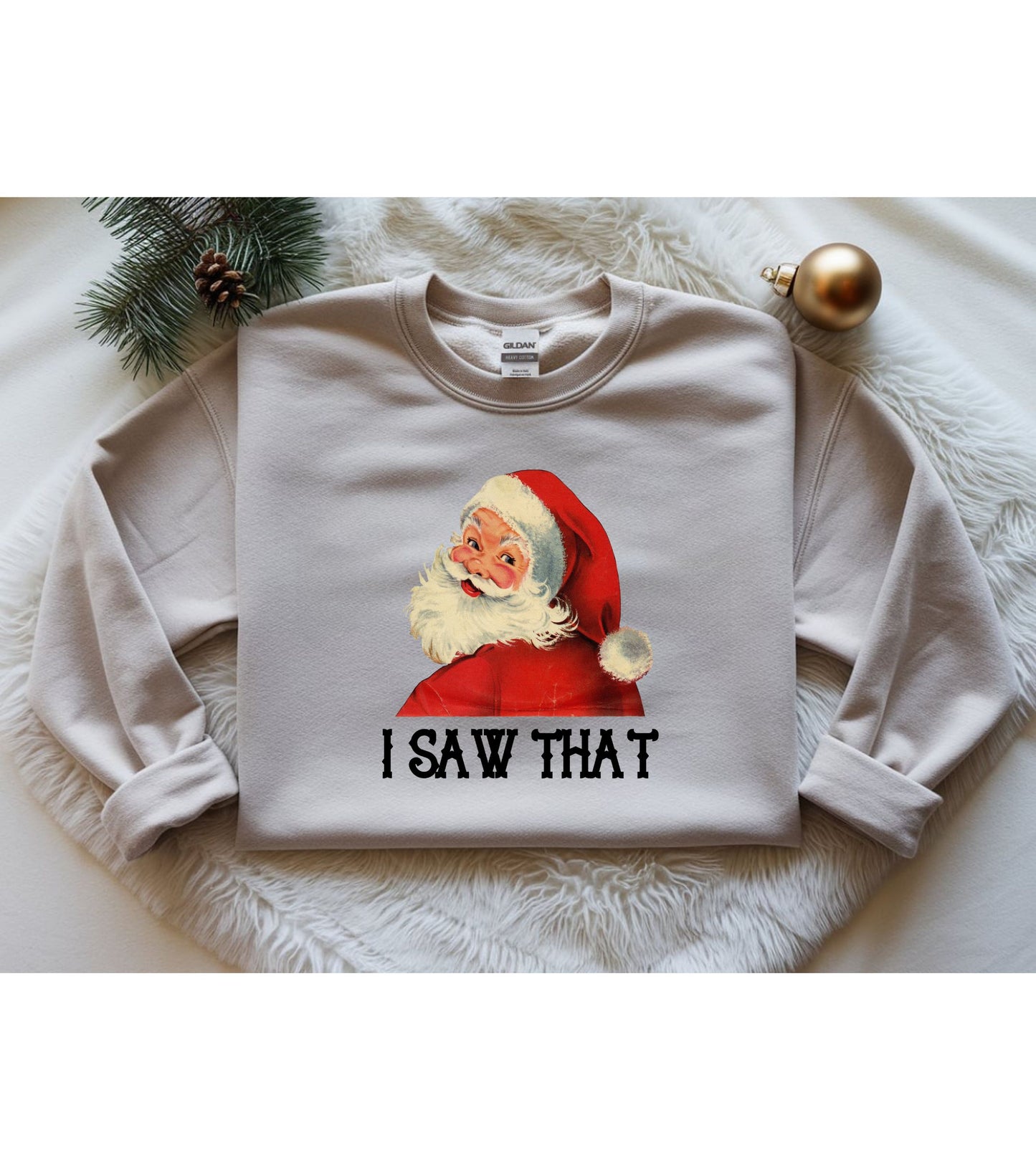 Santa I Saw That Crew