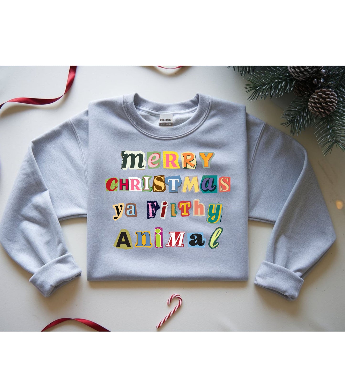 ADULT Merry Christmas Ya Filthy Animal