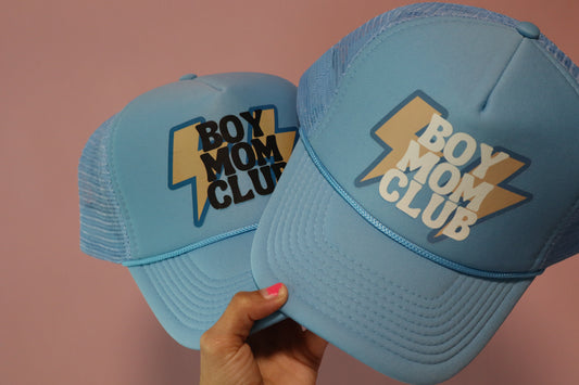 Boy mom club truckers