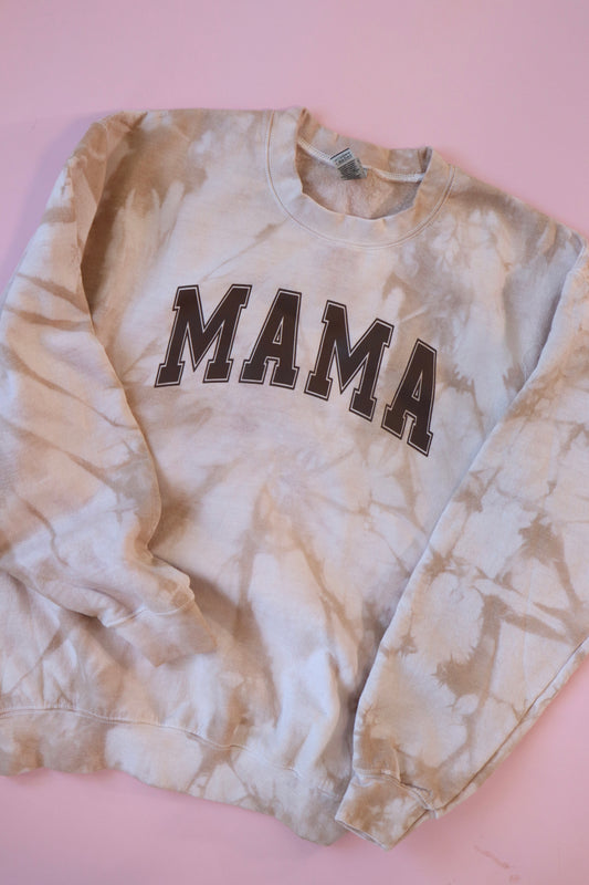 SZ M MAMA BROWN TEXT