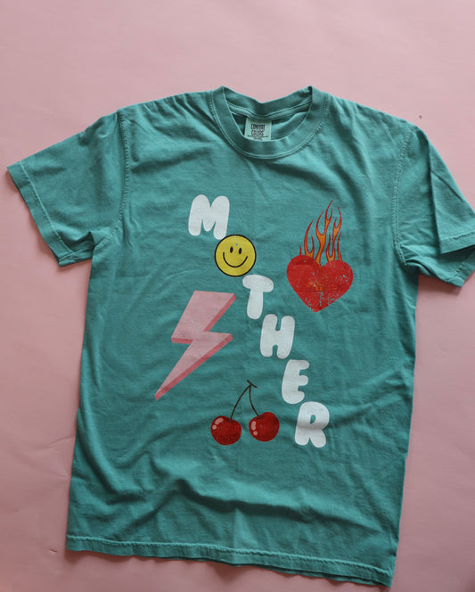 SIZE S MOTHER GRAPHIC TEE