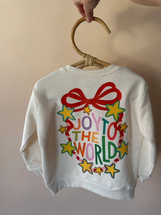Toddler/Youth Joy to the World Crewneck