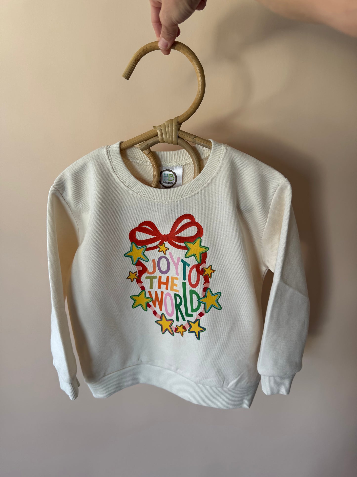 Toddler/Youth Joy to the World Crewneck