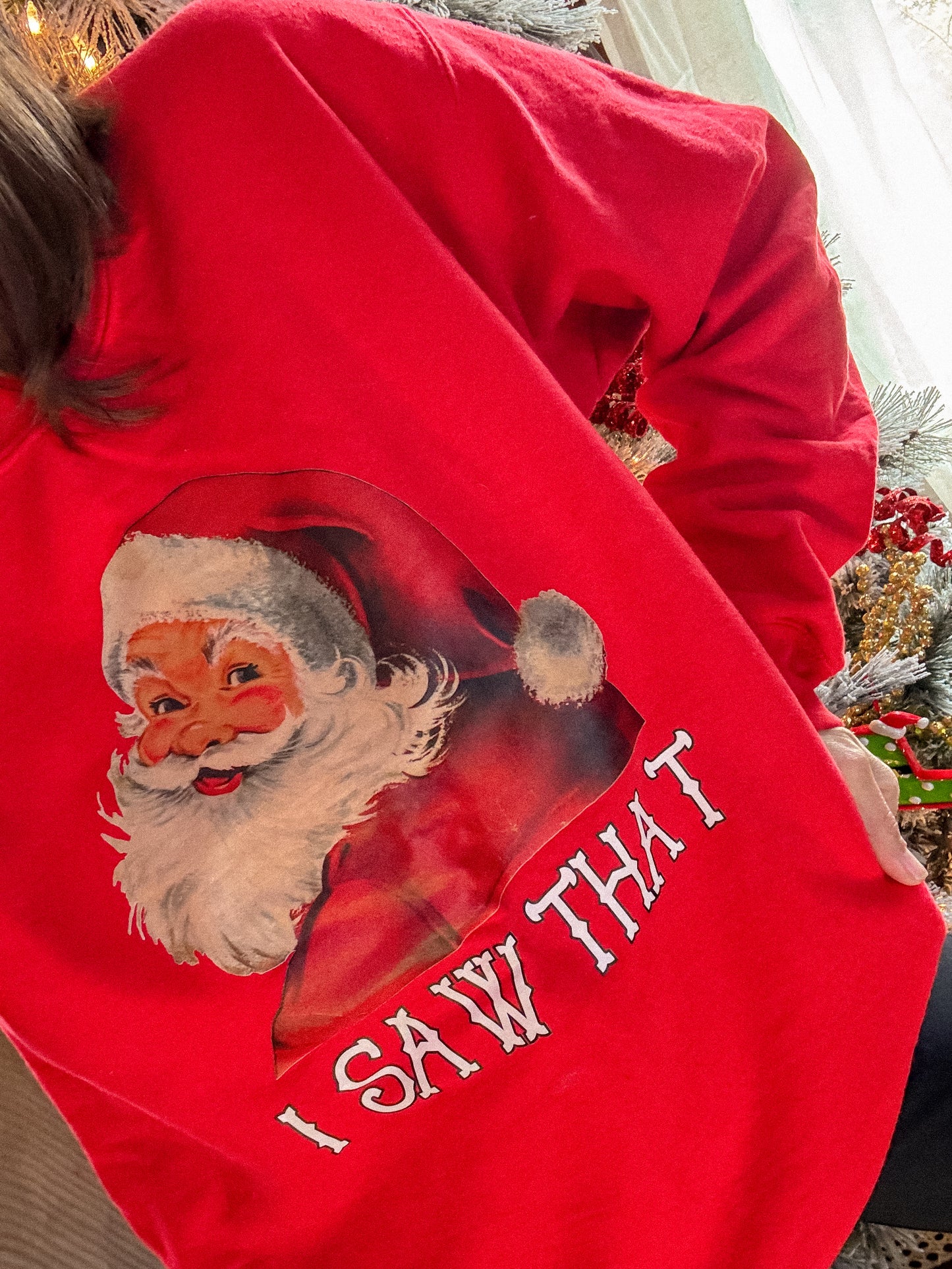 Santa I Saw That Crew