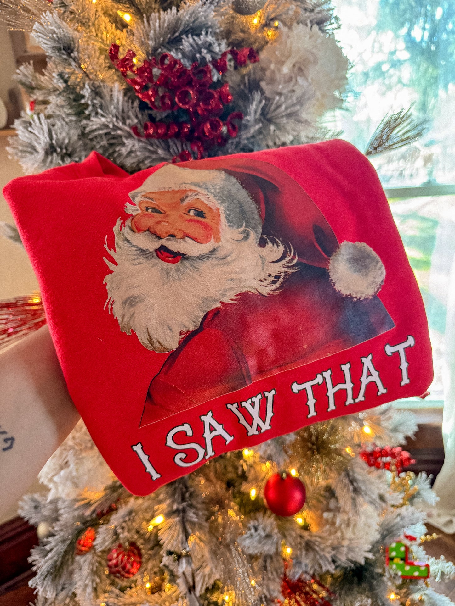 Santa I Saw That Crew