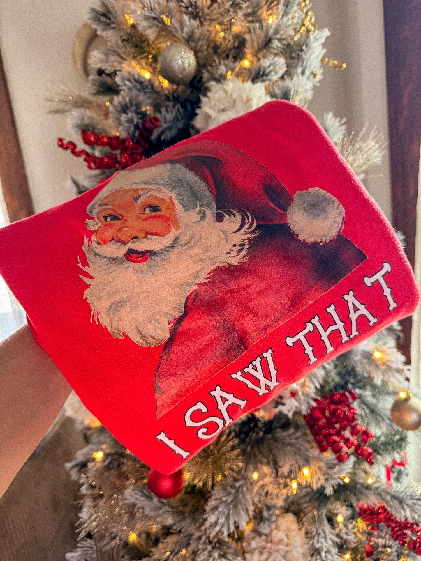 Santa I Saw That Crew