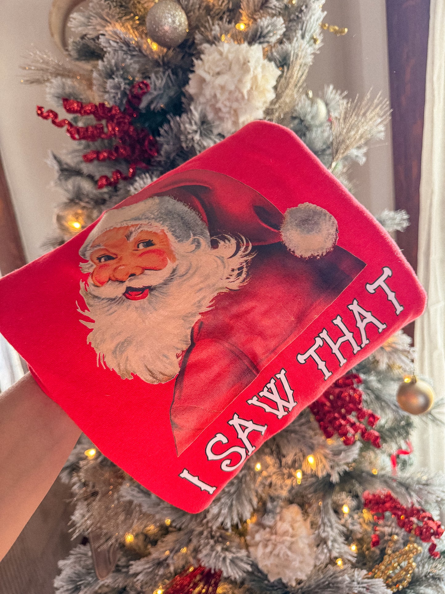 Santa I Saw That Crew