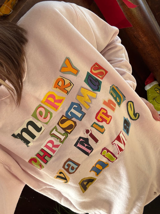 ADULT Merry Christmas Ya Filthy Animal