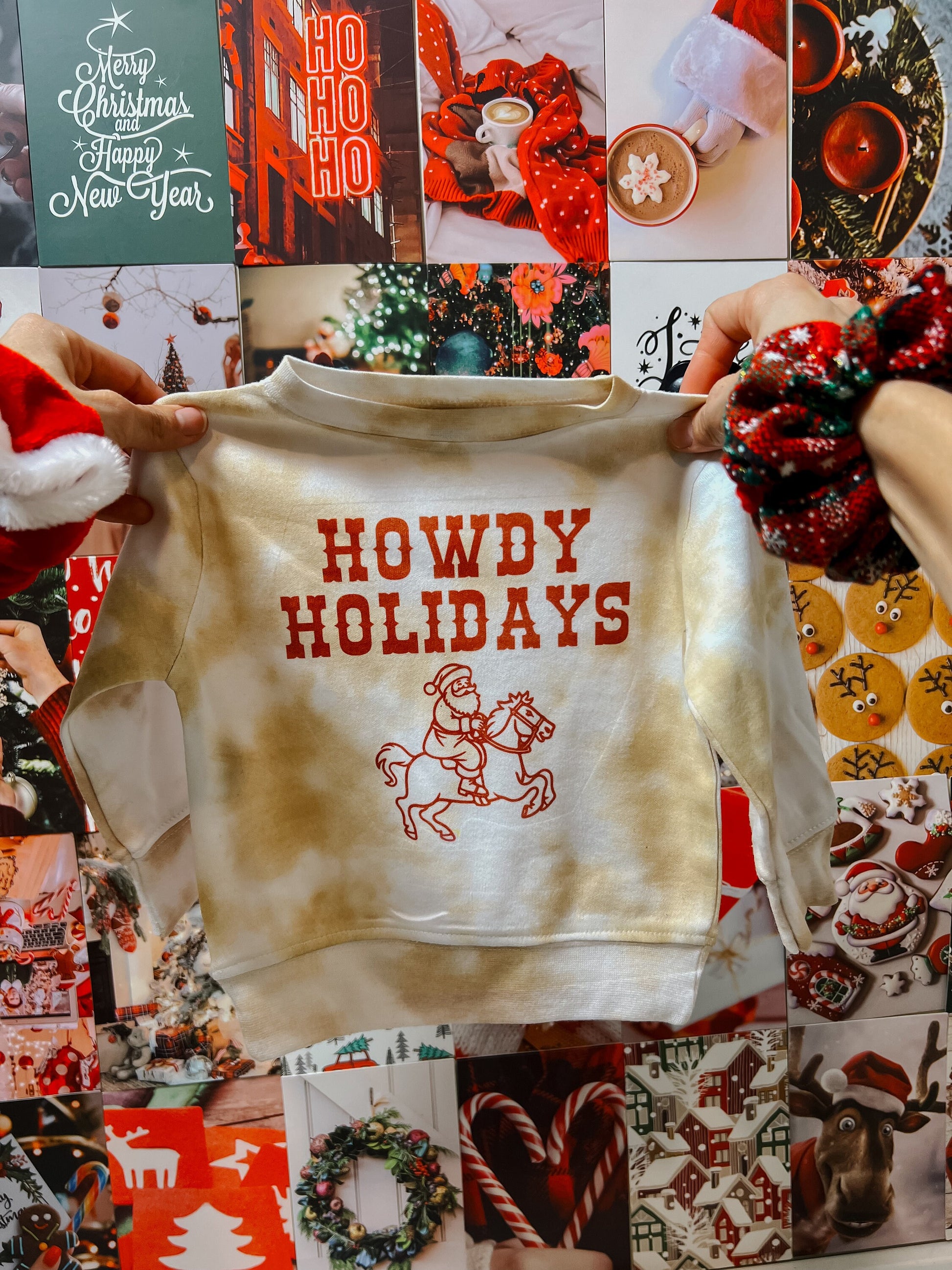 Howdy Holidays Western Christmas Shirt for Infants, Toddlers and Kids, Cute Kids Christmas Shirt, Toddler Christmas Outfit, Custom Christmas