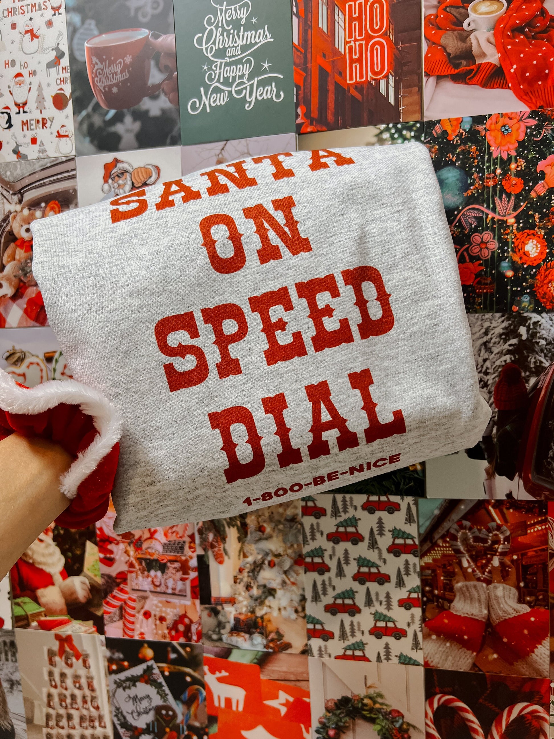 santa holiday sweater, womens holiday sweater, winter sweatshirt, red sweatshirt for christmas