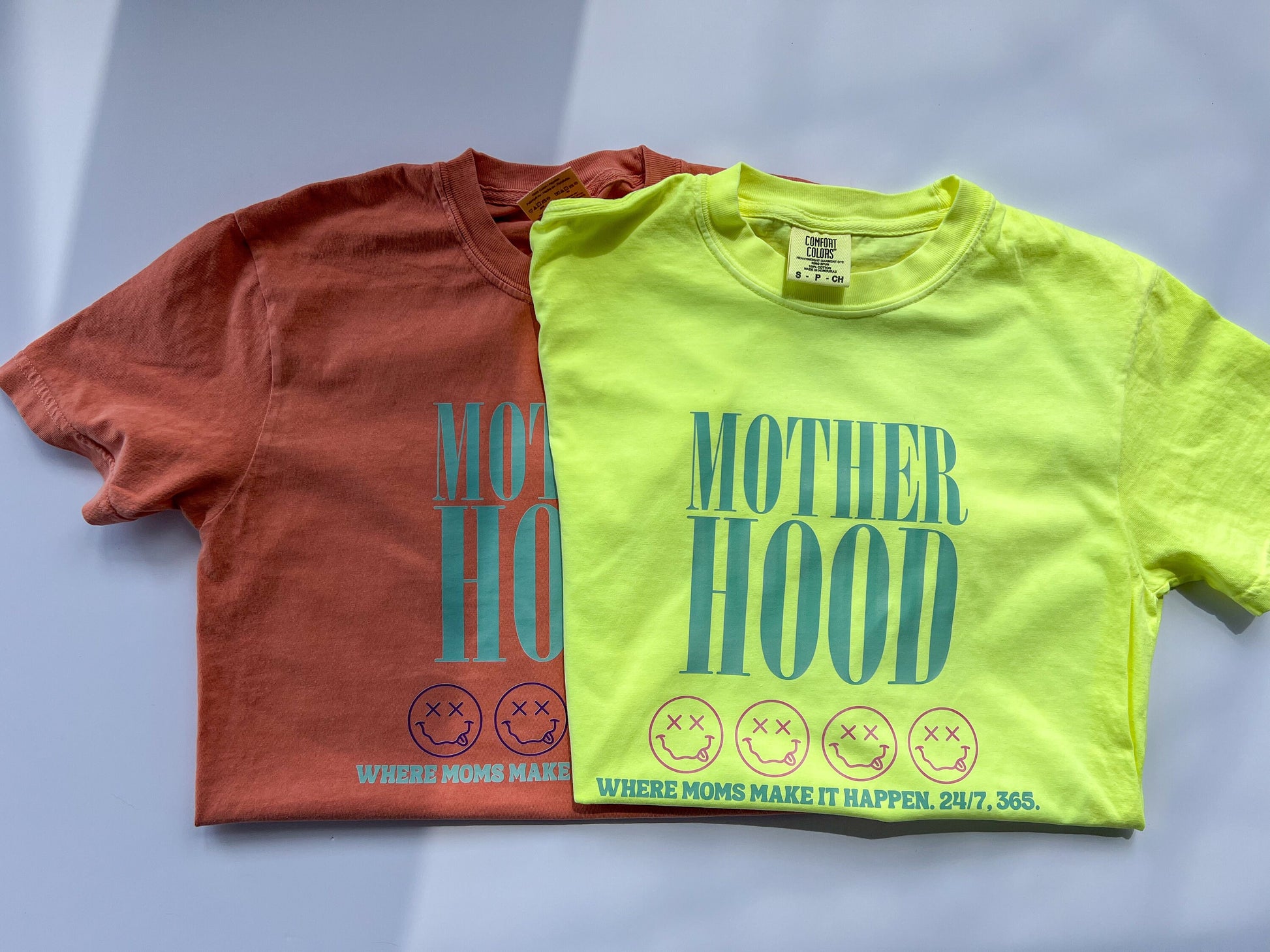 Trendy Mom Shirt, Comfort Colors® Mom Shirt, Motherhood Graphic T-shirt, Oversized Moms Shirt, Gift for Mom Mother's Day Graphic T-shirt,