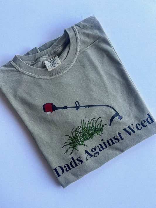 Dads against weeds graphic tee