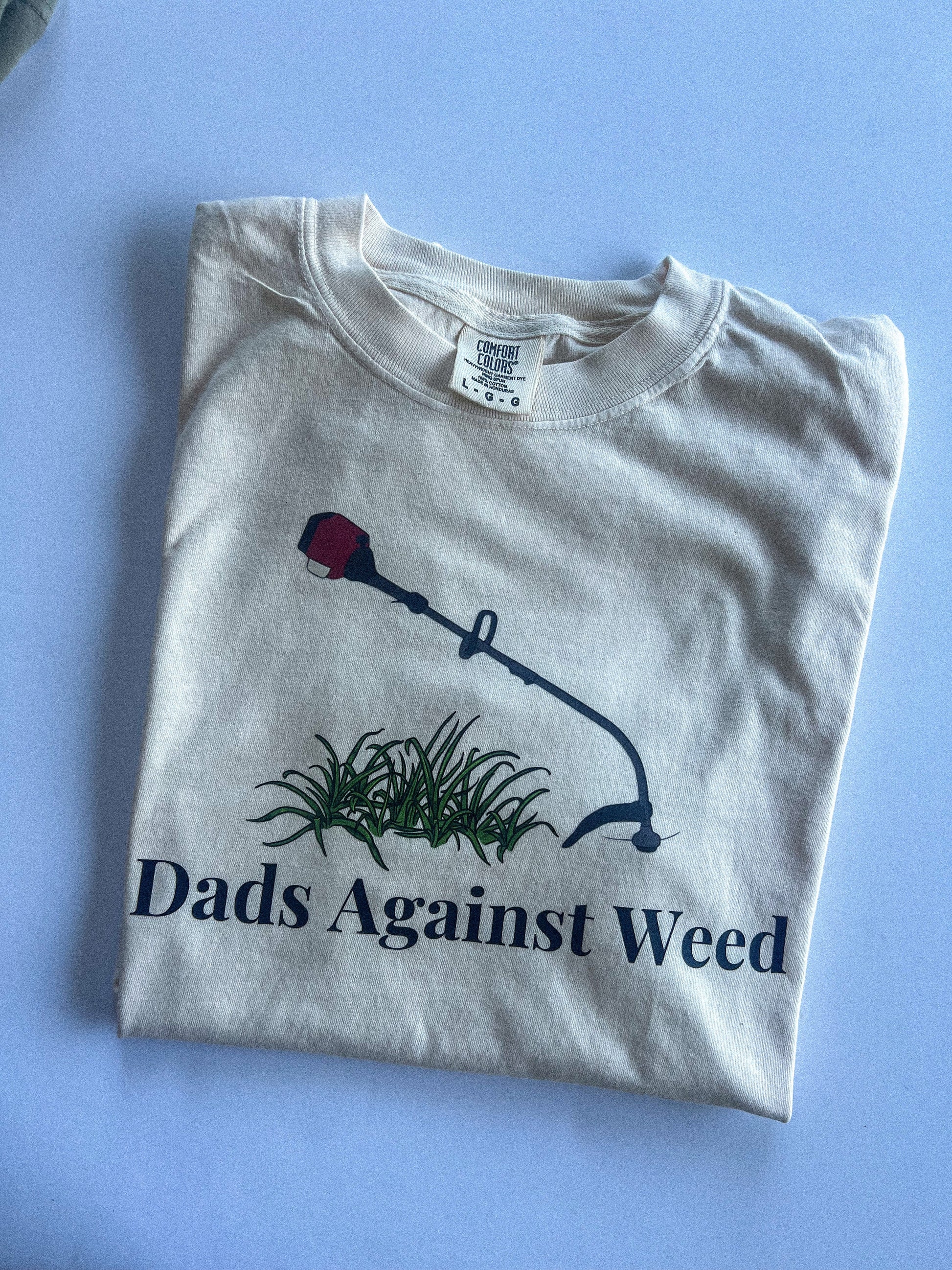 Dads Against Weed Shirt, Father's Day Gift For Dads, Funny Gift for New Dad, Funny Dad Shirt from Daughter, Lawn Mower T-shirt for Dad,