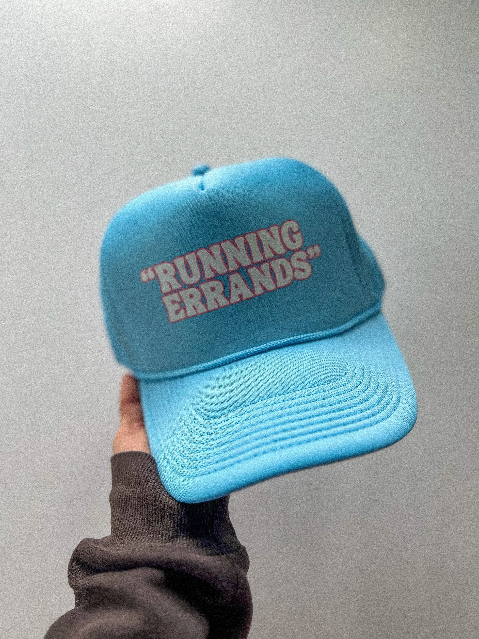 Running Errands Trucker Hat, Funny Mom's Trucker Hat, Mom Trucker Cap, Gift for New Mom, Cute Gift for Mom, Trucker Hat Gift, Trendy Trucker