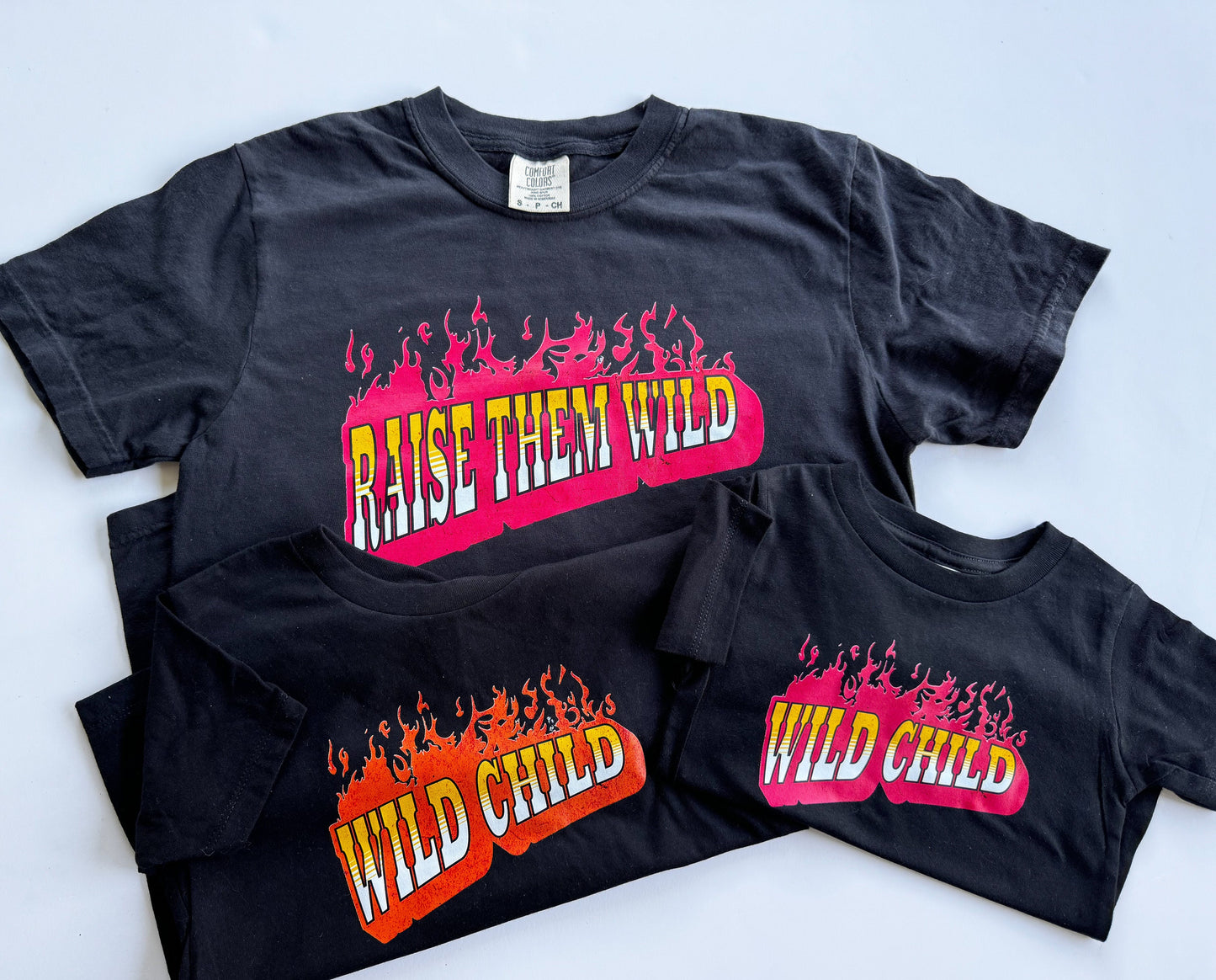 Matching Mama and Mini Shirts, Matching Mom and Daughter Shirts, Wild Child Tee, Funny Toddler Shirt, Gift for Mom, Raise Them Wild Shirt