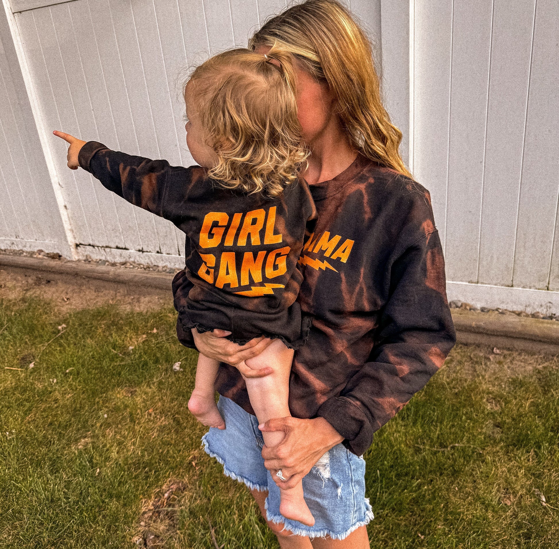 Matching Mama and Mini Sweatshirts, Girl Gang Mama Sweatshirt, Mother Daughter Shirts, Best Gifts for Moms, Matching Mommy & Me Sweaters