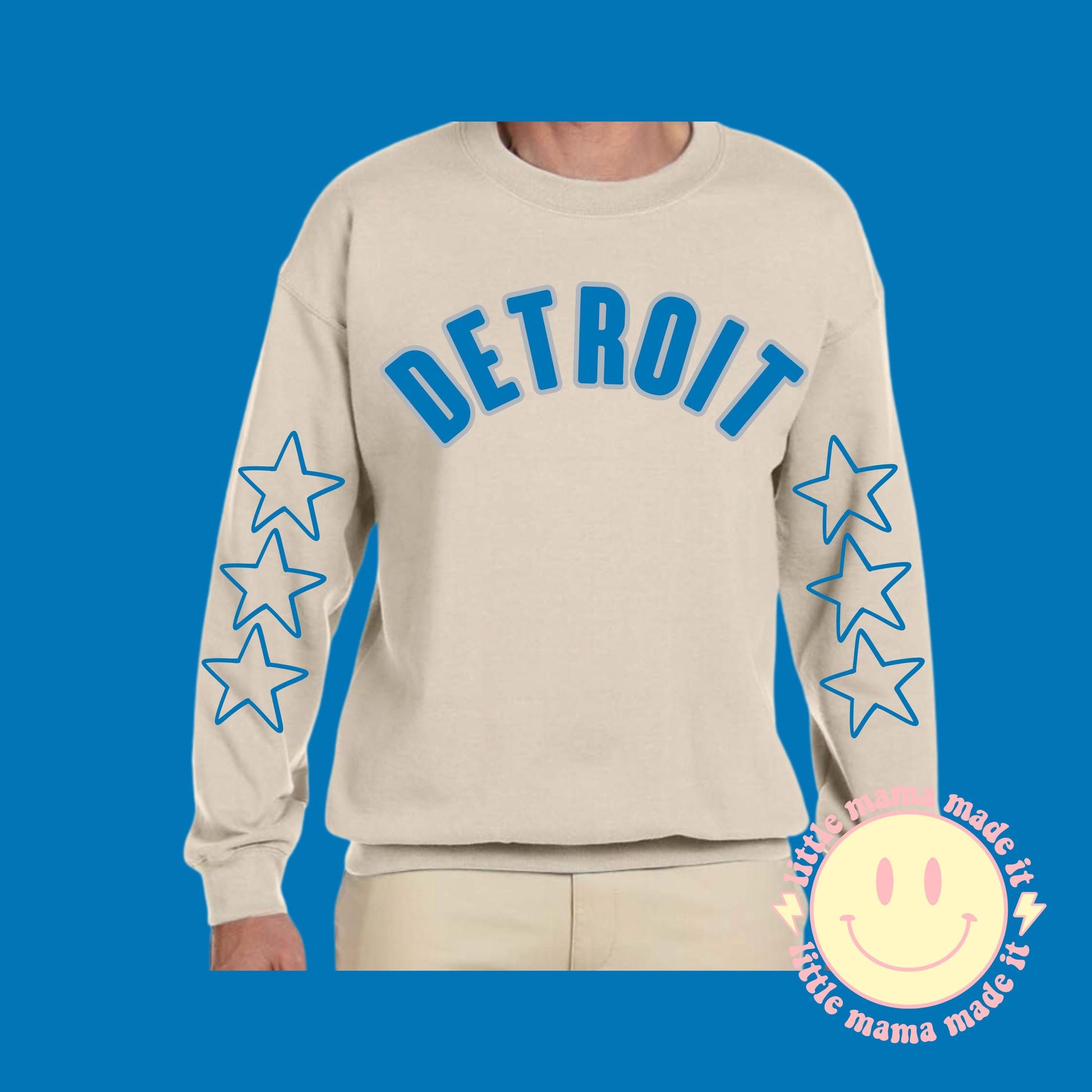 Football Sweatshirt, Football Sweatshirt for Women, Custom Football Shirt, Detroit Sweatshirt, Custom City Sweatshirt, Gift for Women,