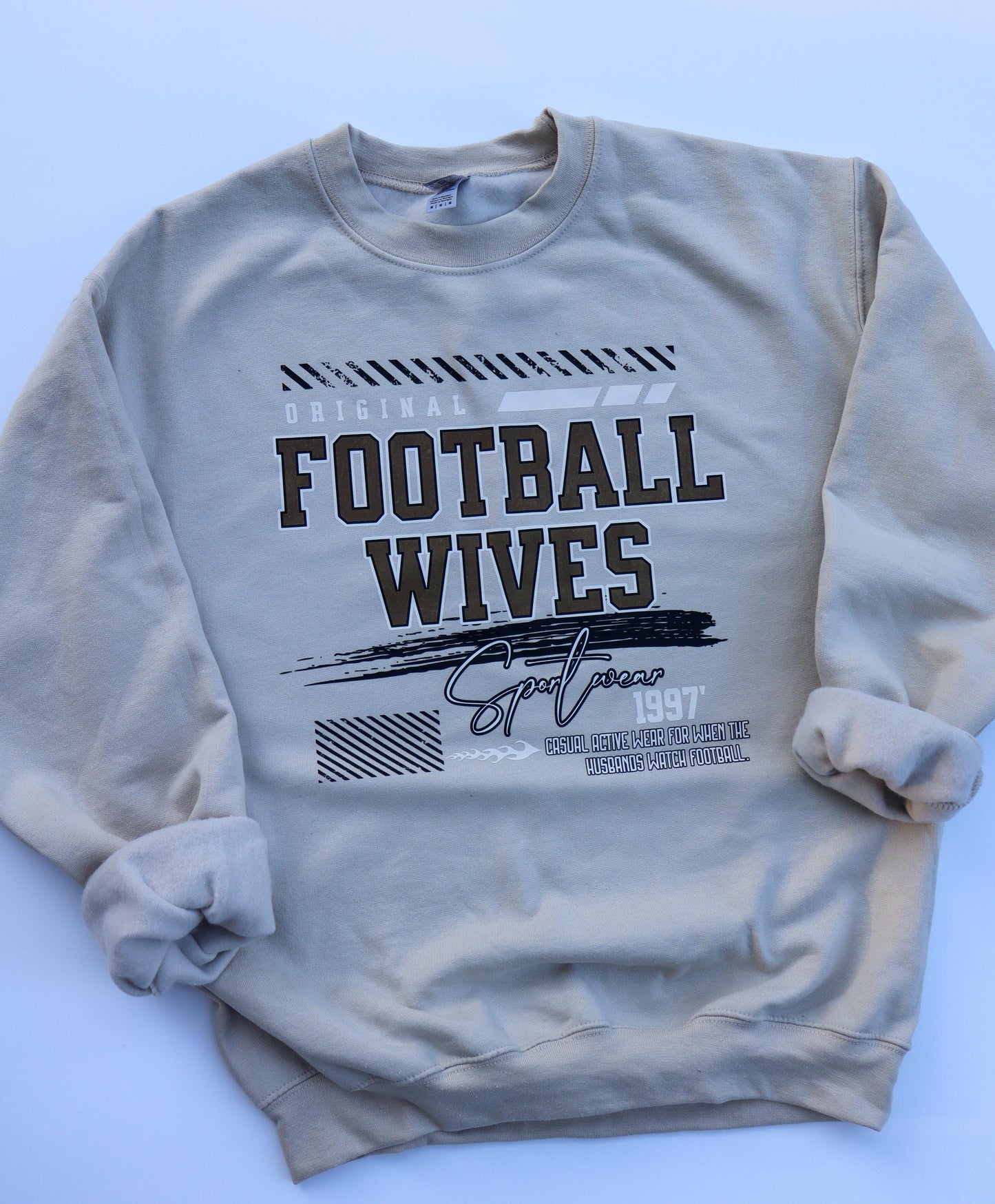 Football Mom Sweatshirt, Womens Football Shirt, Trendy Fall Sweatshirt, Wife Sweatshirt, Gift For Wife, Funny Women's Sweatshirt, Sports