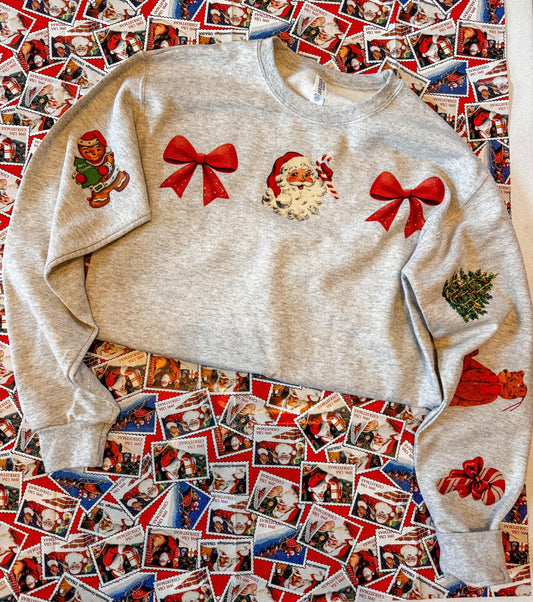 Festive Mama Christmas Crewneck, Merry Mama Sweatshirt, Cozy Christmas Crewneck for Mom, Gift for Moms, Christmas Crewneck for Moms