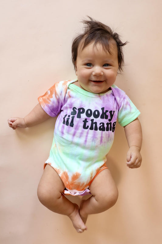 Spooky Lil Thang Halloween Baby Bodysuit | Infant Trick-or-Treat Outfit | Spooky Lil Thang Baby Outfit