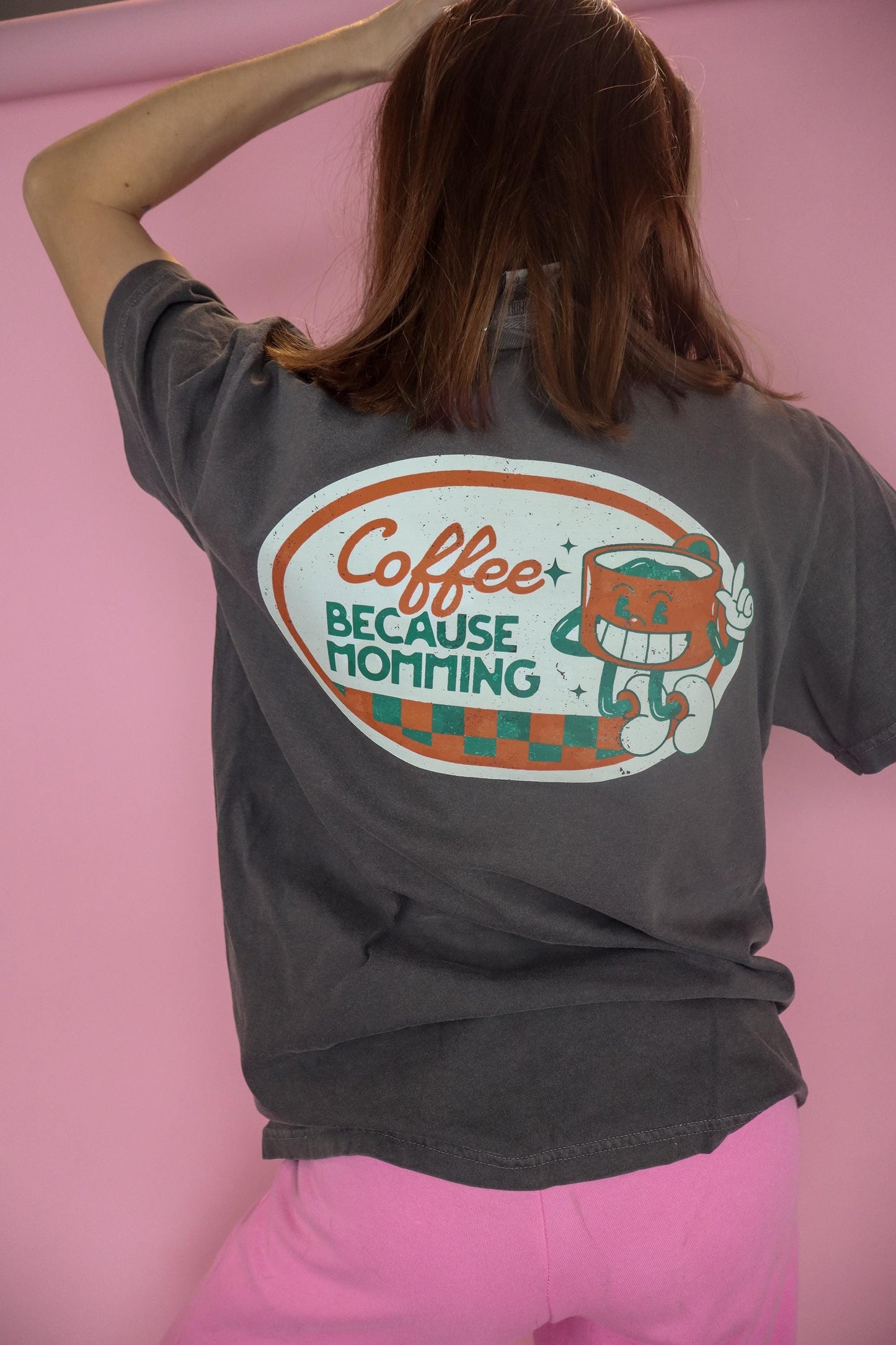 Retro-Diner Style Coffee Graphic