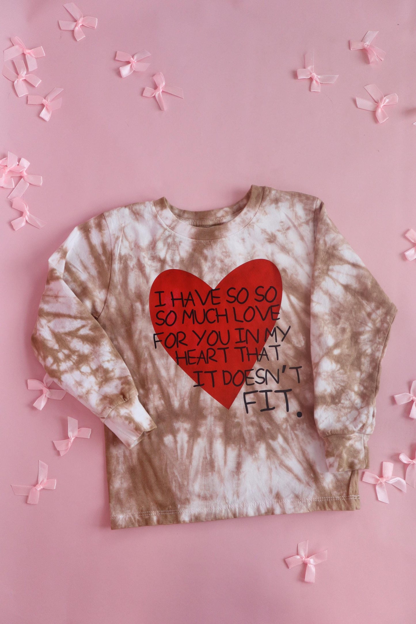 heart graphic with "overflowing" text