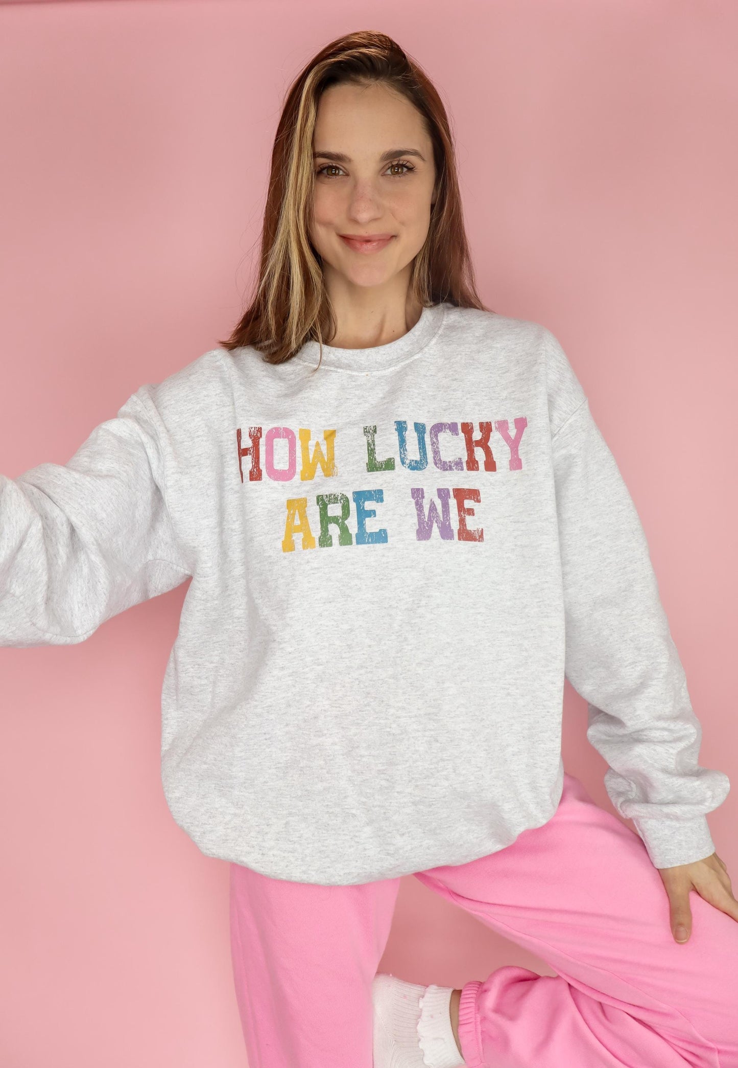 SOFT FLEECE CREWNECK PERFECT FOR EVERYDAY MOM LIFE
