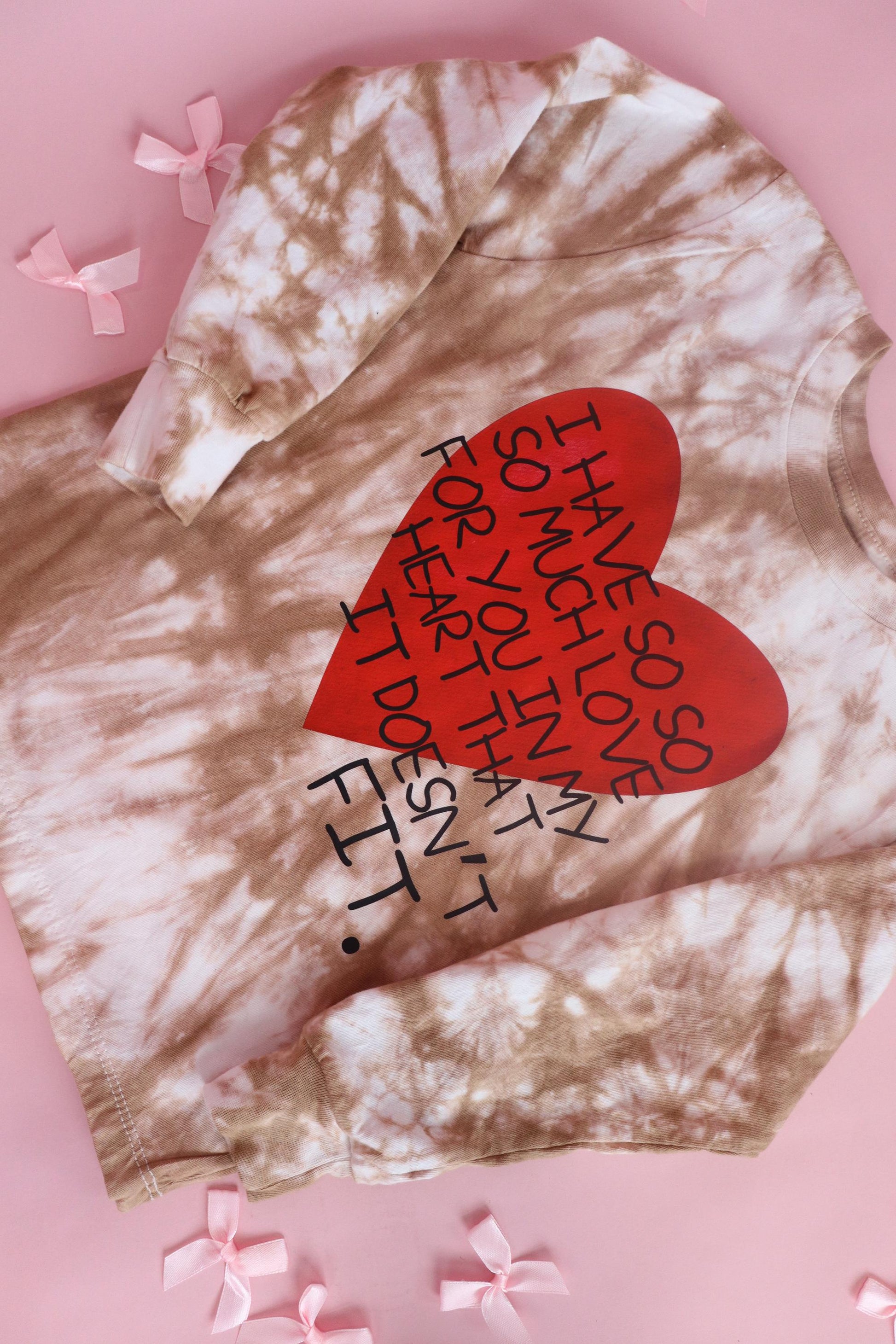 Kids Valentine Shirt, I Have So Much Love Shirt, Toddler Valentine Tee, Tie Dye Heart Shirt, Valentine's Day Outfit for Kids