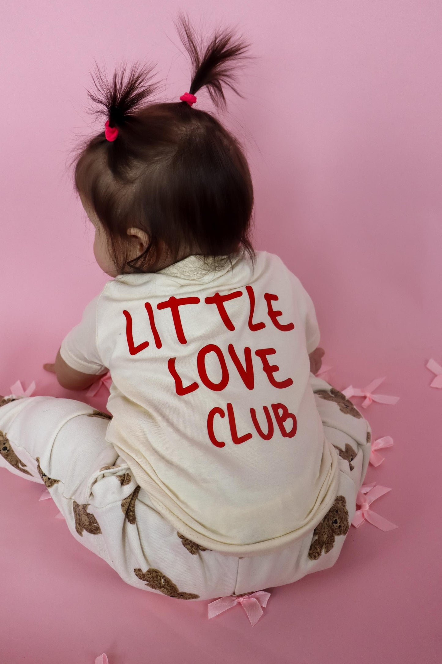 little love club shirt, kids valentine tee