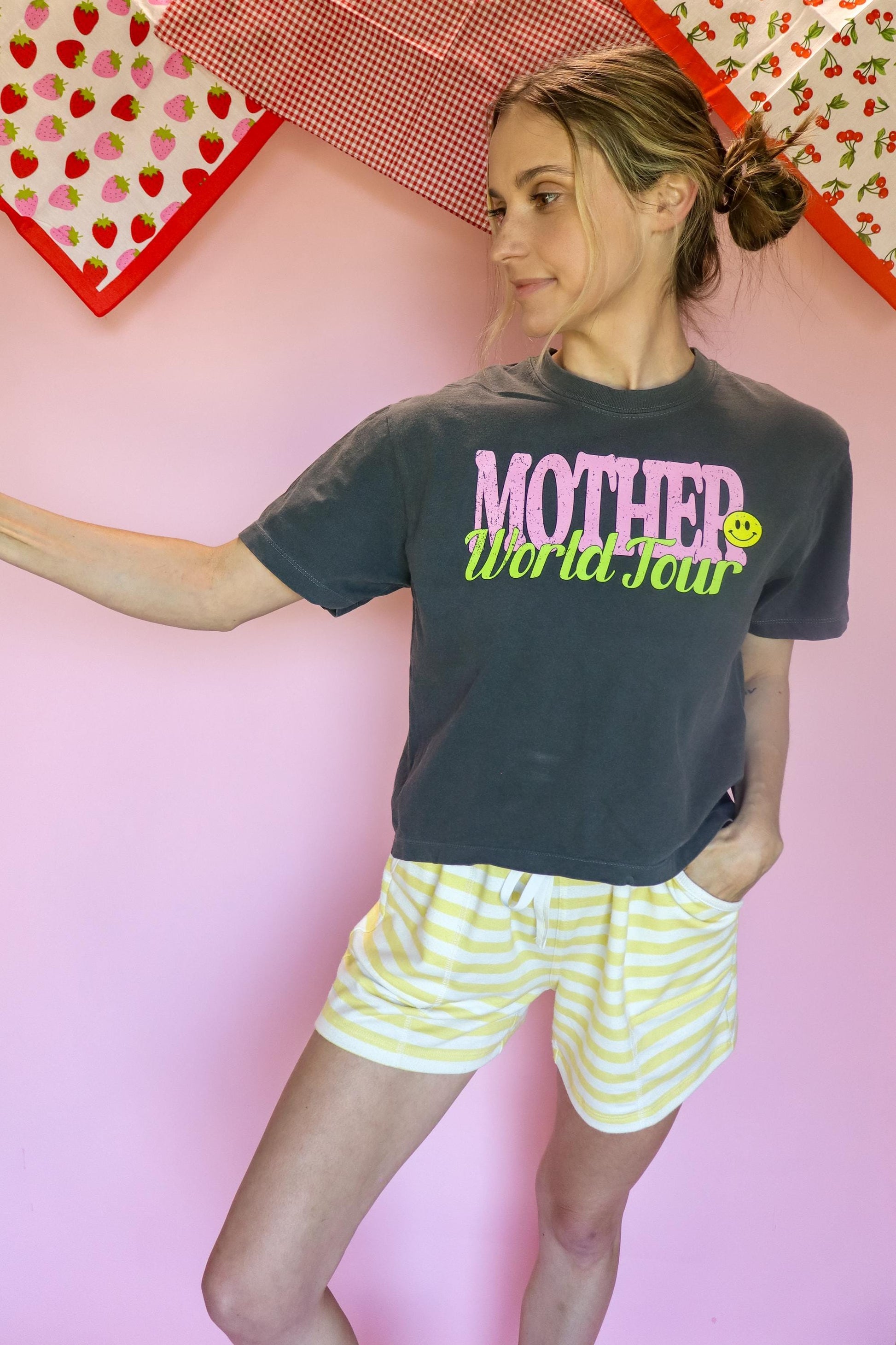 Mother World Tour Shirt, Mom Tour Tee, Trendy Graphic Mom Shirt, Vintage Concert Style Mom Tee, Pepper Comfort Colors® Shirt, Cute Gift Mom