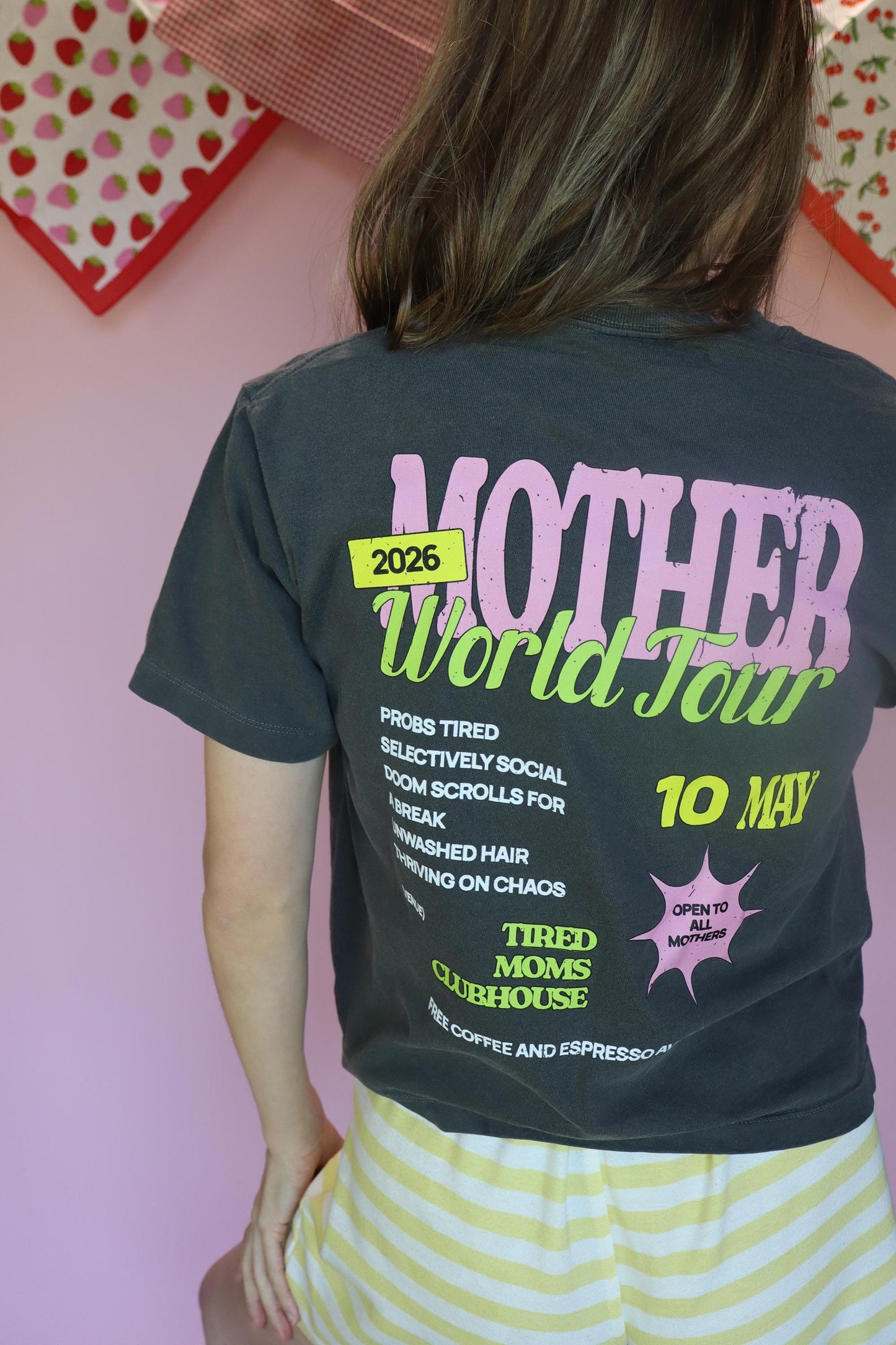 Mother World Tour Shirt, Mom Tour Tee, Trendy Graphic Mom Shirt, Vintage Concert Style Mom Tee, Pepper Comfort Colors® Shirt, Cute Gift Mom