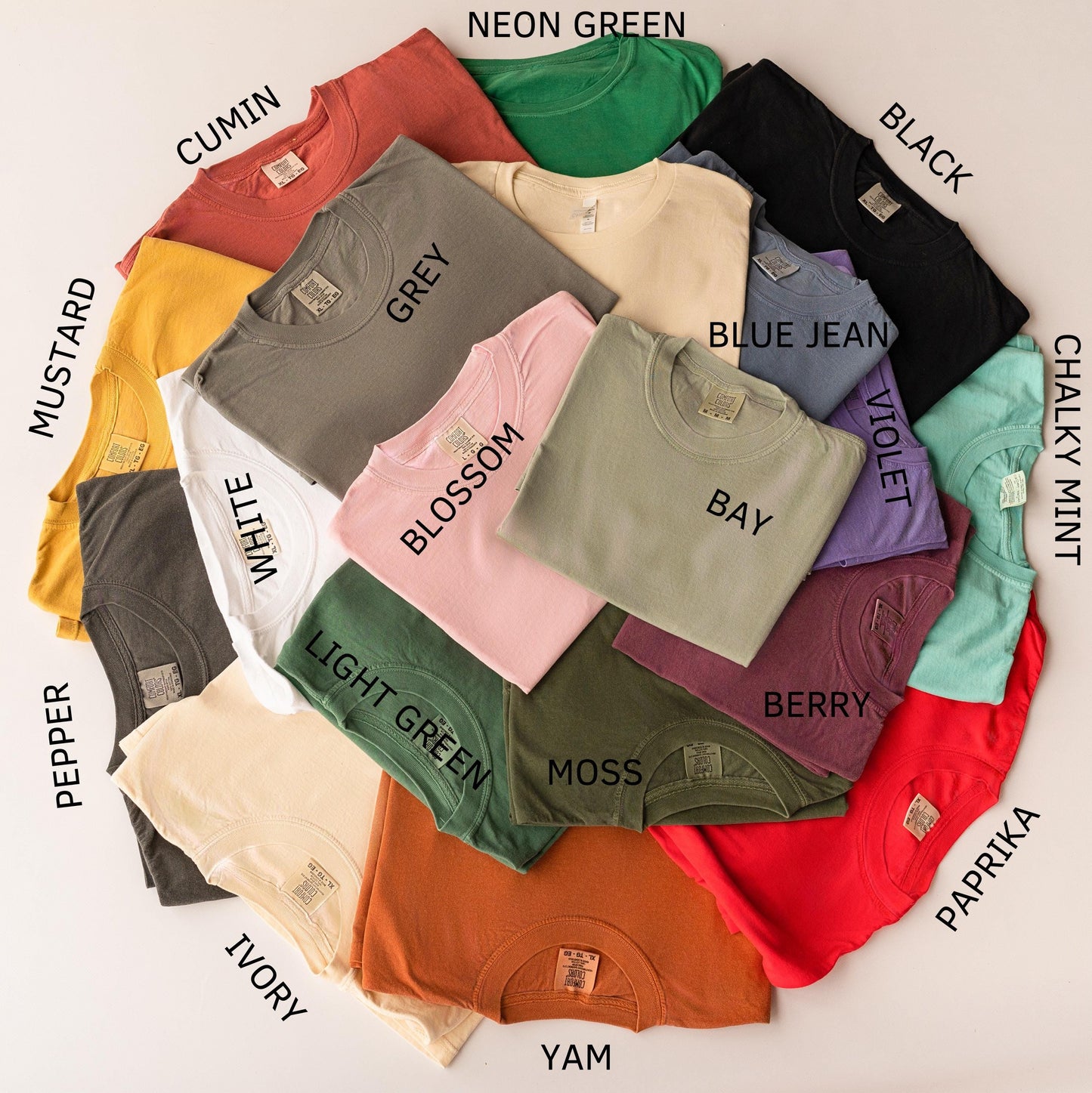 Cool Mom Shirt, Trendy Mom Tee, Colorful Varsity Mom T-shirt, Rainbow Graphic Shirt, Comfort Colors® Mom Shirt, Cute Mom Gifts