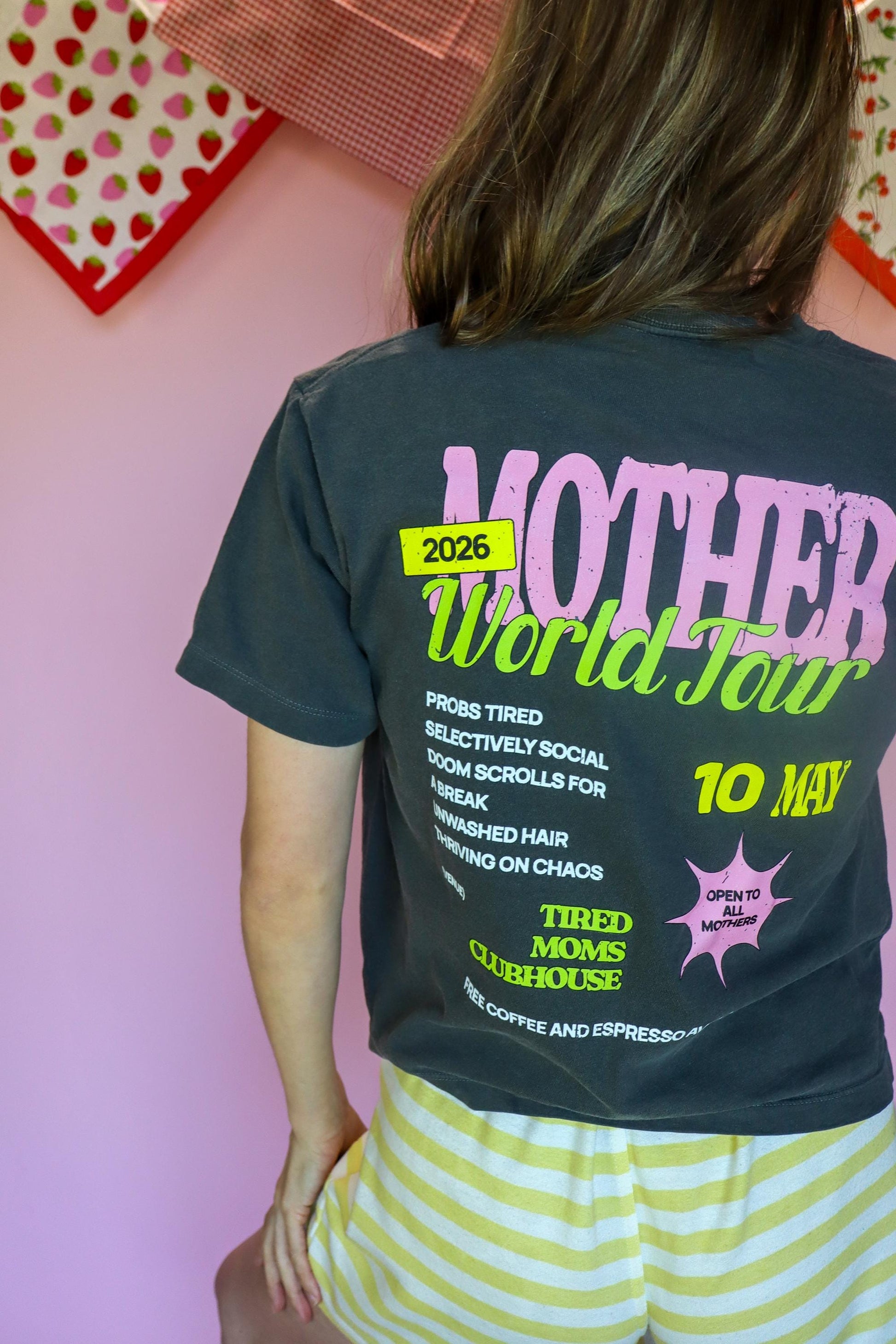 Mother World Tour Shirt, Mom Tour Tee, Trendy Graphic Mom Shirt, Vintage Concert Style Mom Tee, Pepper Comfort Colors® Shirt, Cute Gift Mom