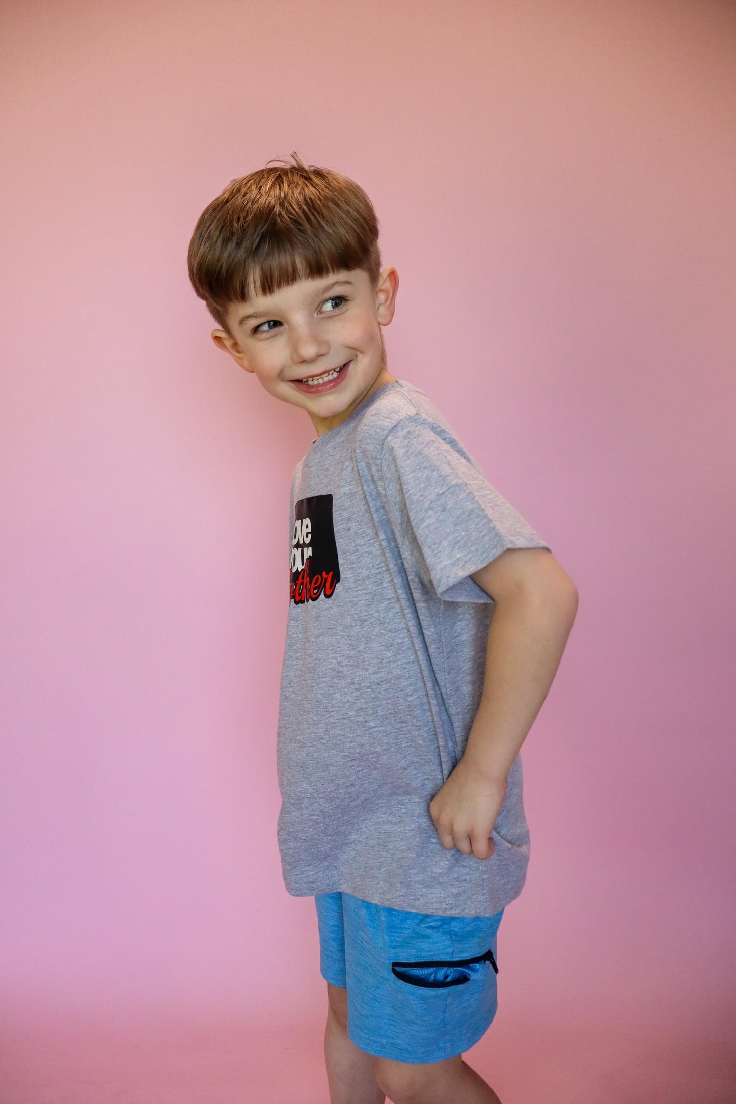 Love Your Mother Kids Shirt, Trendy Kids Graphic Tee, Skater Style Kids Shirt, Positive Kids Shirt, Cool Kids Tee, Streetwear Kids Shirt