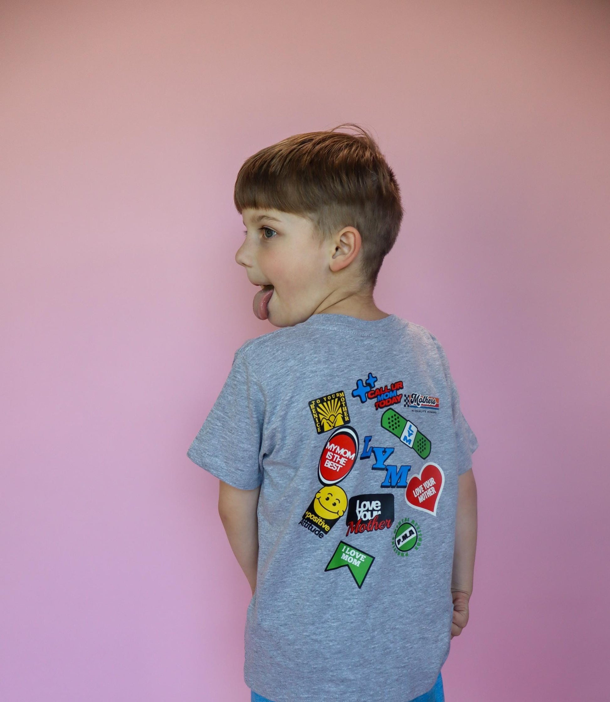 Love Your Mother Kids Shirt, Trendy Kids Graphic Tee, Skater Style Kids Shirt, Positive Kids Shirt, Cool Kids Tee, Streetwear Kids Shirt