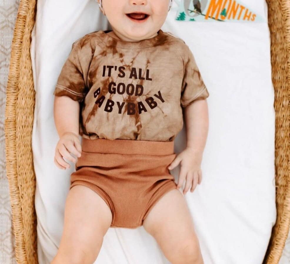 It’s All Good Baby Baby T-Shirt, Kids, Toddler and Baby T-Shirt, Neutral Toddler Tee, Boho Baby Tee, Neutral Baby T-Shirt, Retro Bodysuit