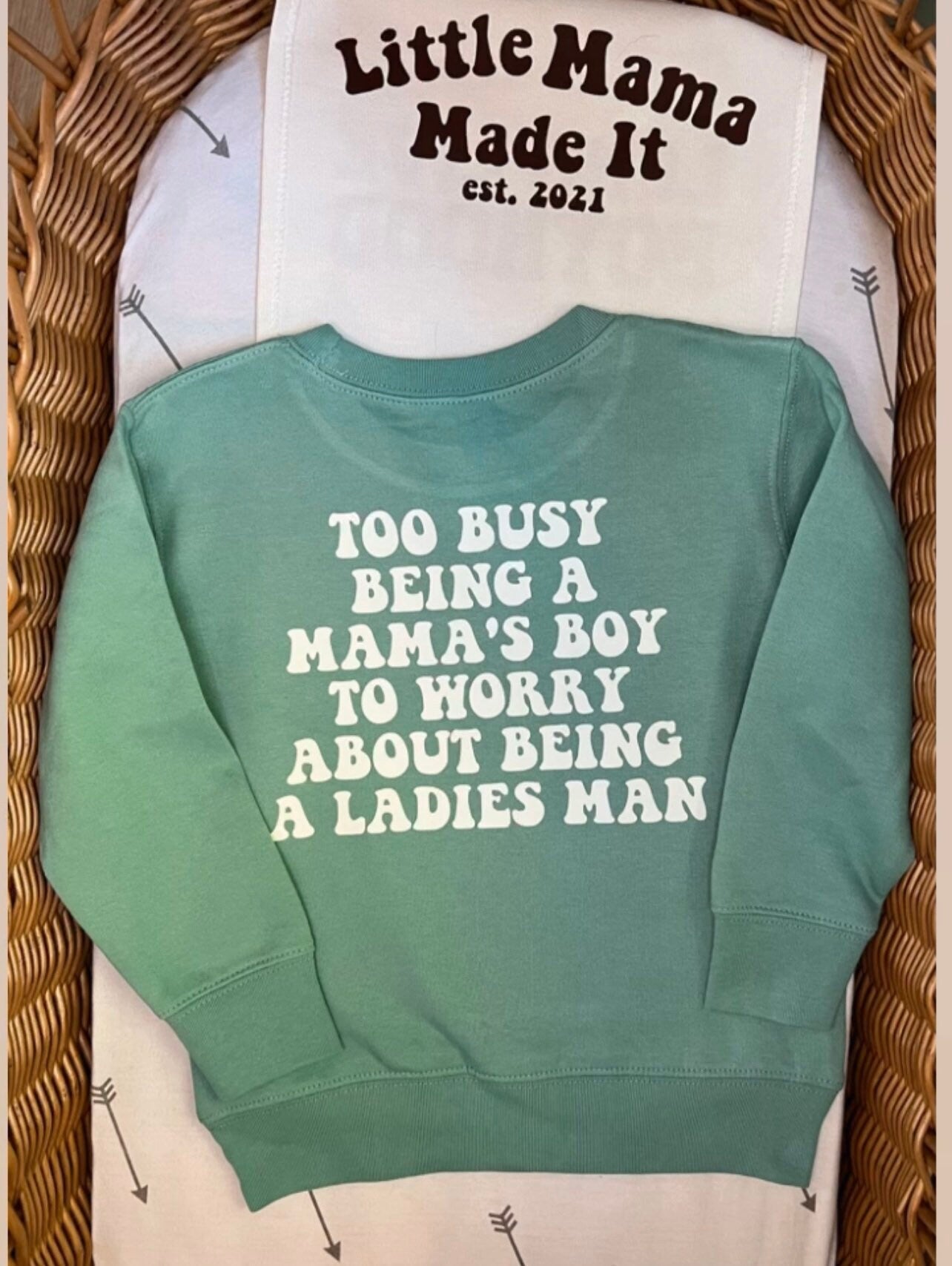 Mama's Boy Shirt, Toddler Boy Sweatshirt, Mother's Day for Toddler Boy, Mother's Day Gift for Kids, Ladies Man Sweatshirt, Happy Face Shirt