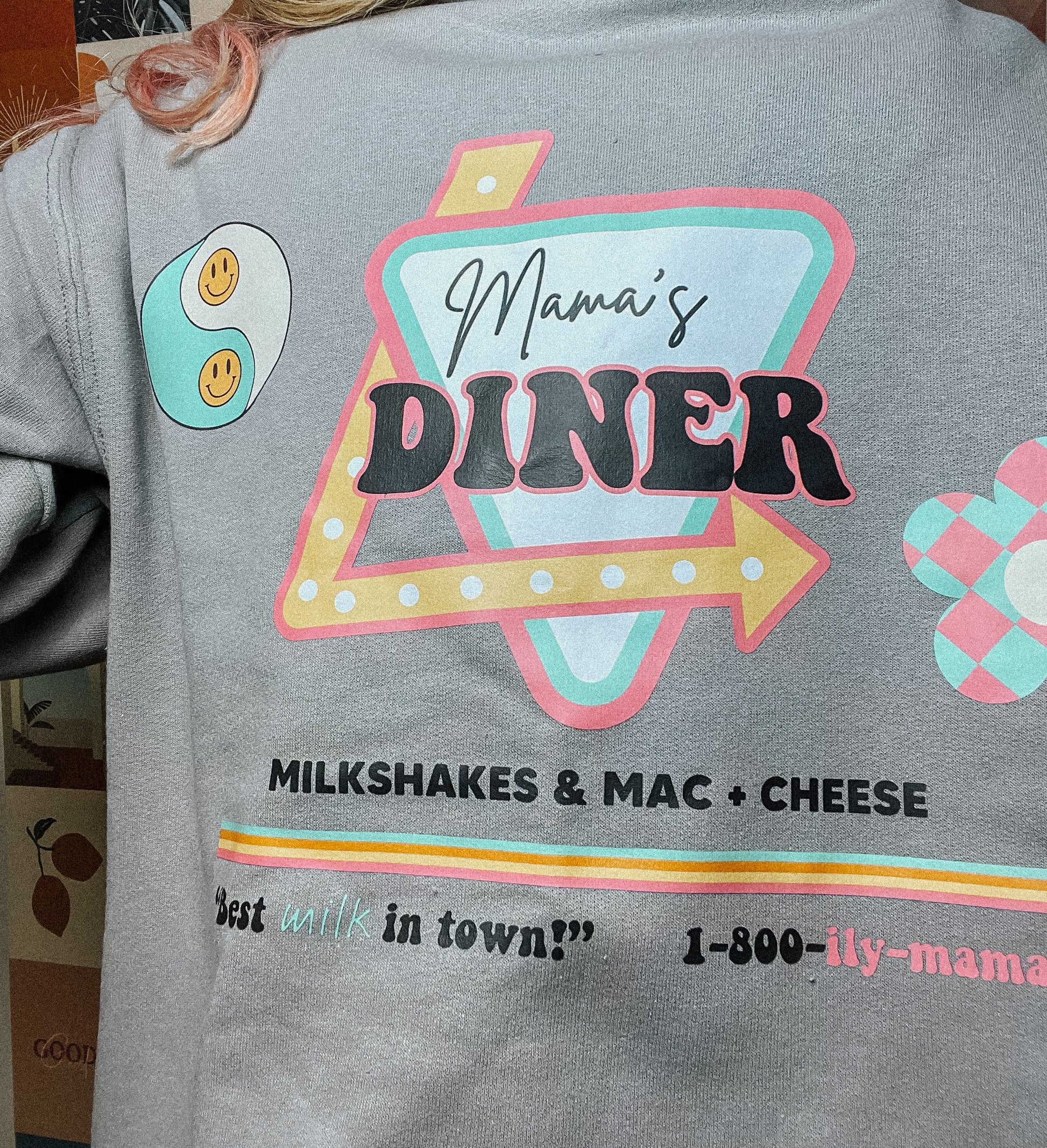Eat Local Breastfeeding Sweatshirt Breastmilk Sweater Moms Milk Crewneck Moms Boobery Funny Baby Shower Gift for New Mom, Nursing Shirt